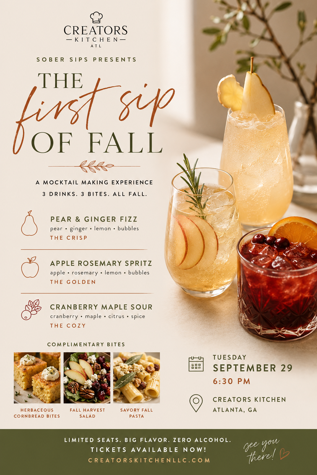 Sober Sips: The First Sip of Fall 🍂