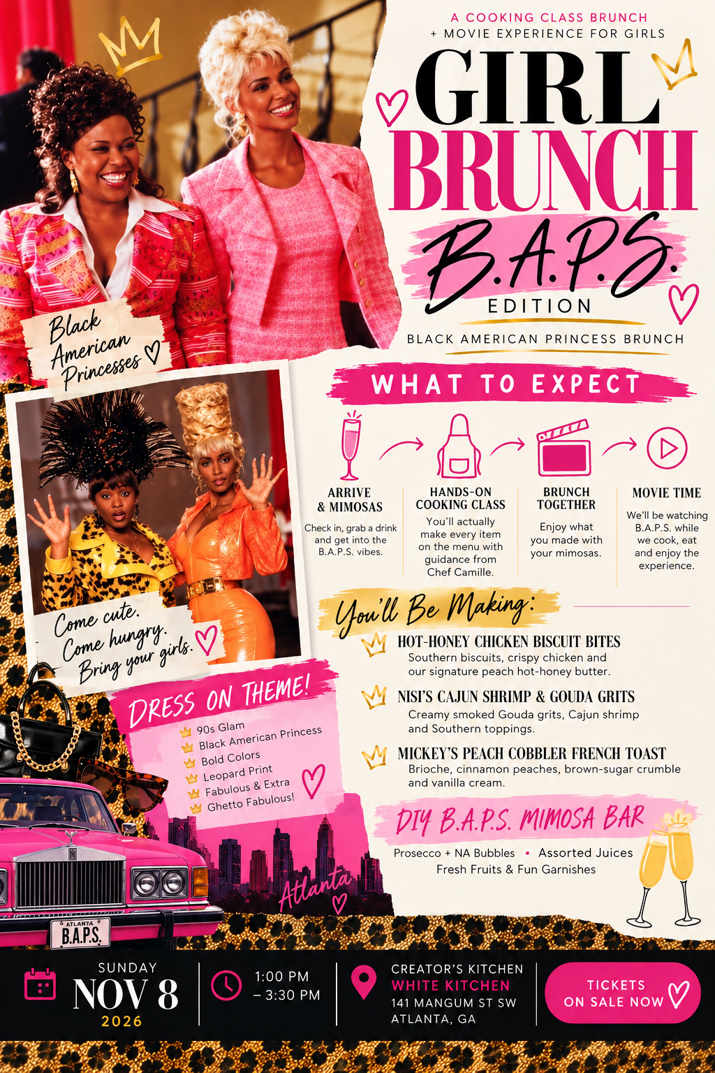 👑 Girl Brunch: B.A.P.S. Edition 🥂