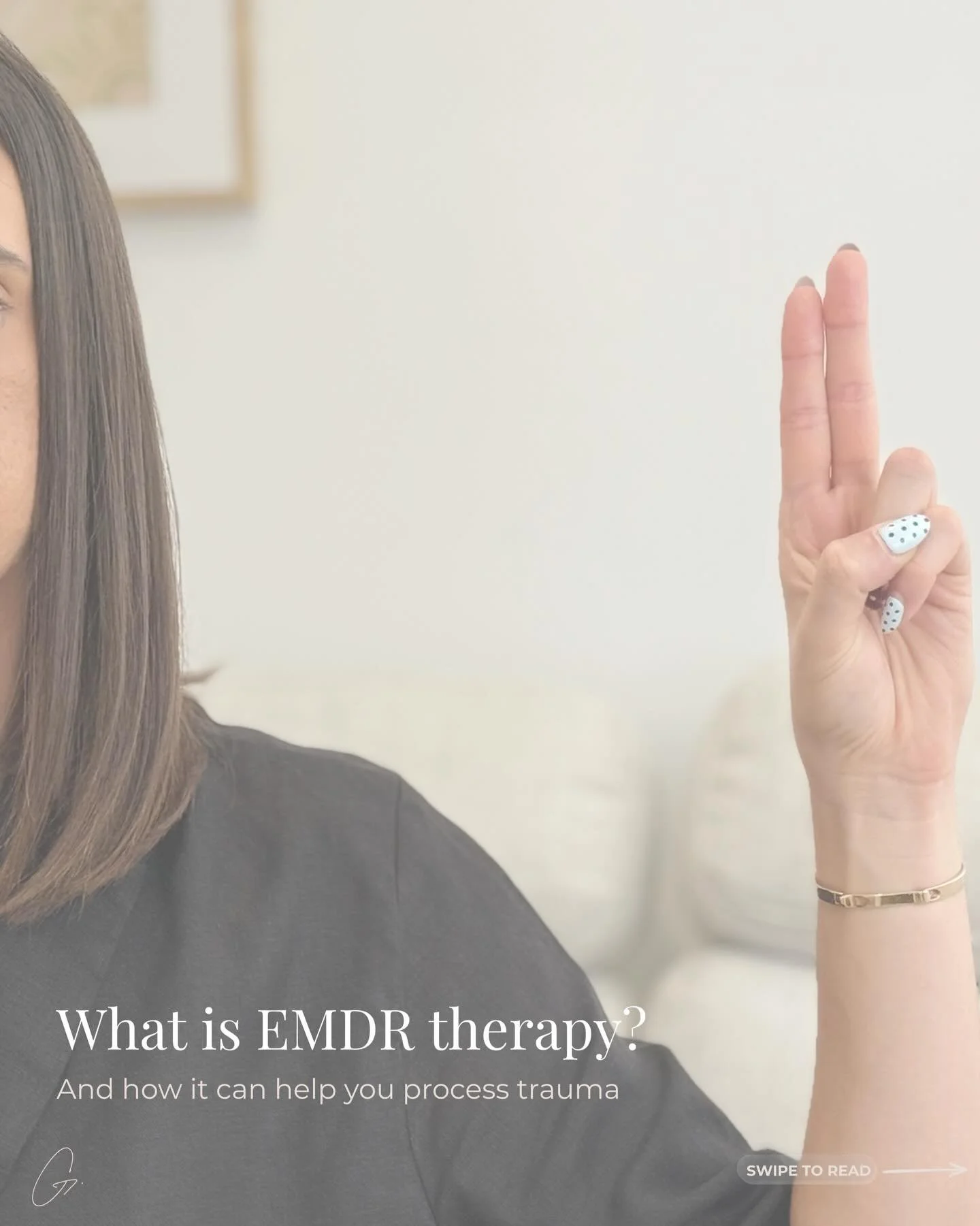 EMDR is one of the most talked-about therapies out there. So, here&rsquo;s what it actually is:

EMDR (Eye Movement Desensitisation and Reprocessing) therapy is a structured, evidence-based trauma therapy. It doesn&rsquo;t require you to talk through