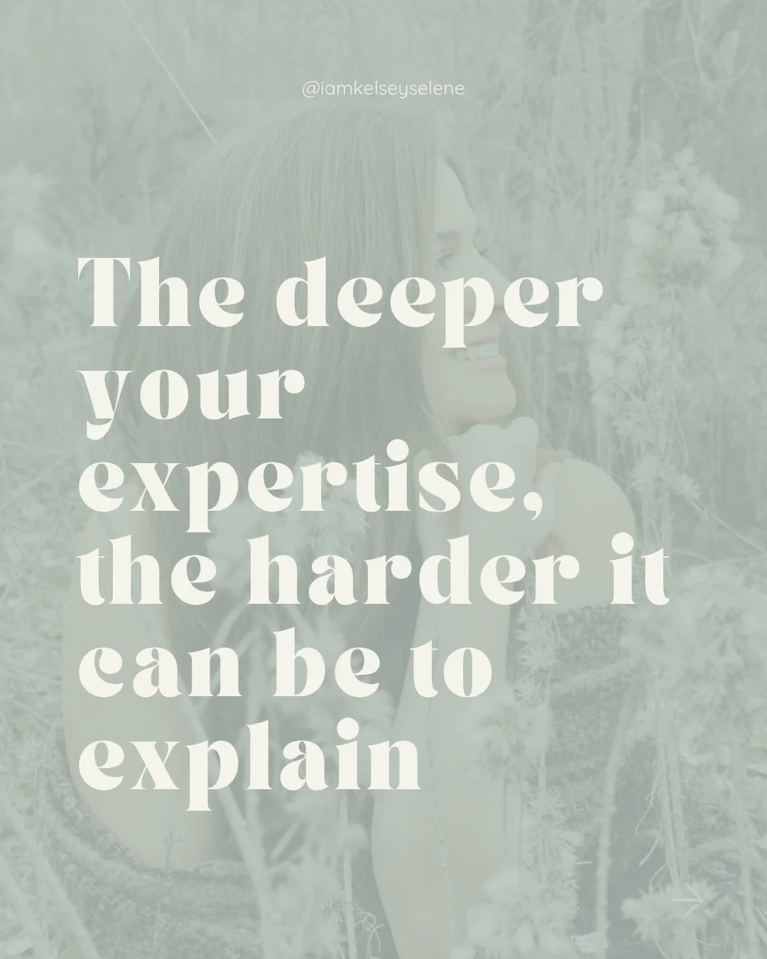 Yesterday, one of my clients said something that really stuck with me.

She&rsquo;s been a therapist for over 35 years and she said:

&ldquo;I&rsquo;m really not sure how to explain what I do.&rdquo;

And I think that&rsquo;s because she&rsquo;s been