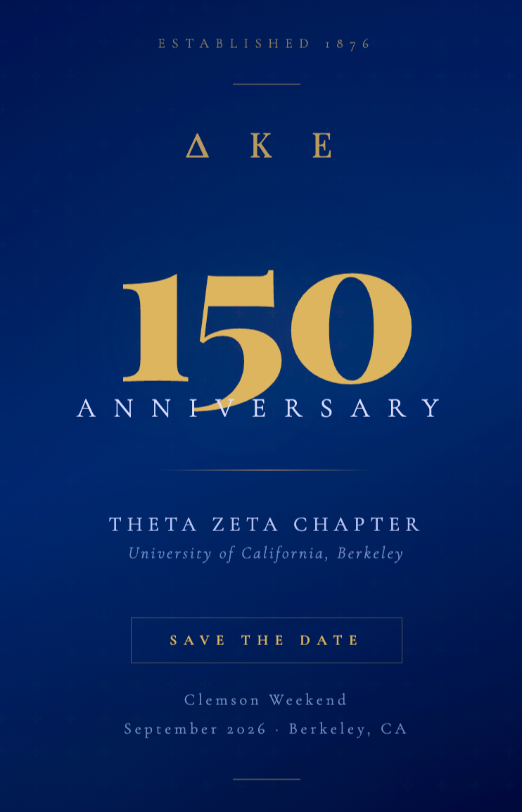 [Save The Date] Theta Zeta - 150th Anniversary Celebration (TBC DATE)