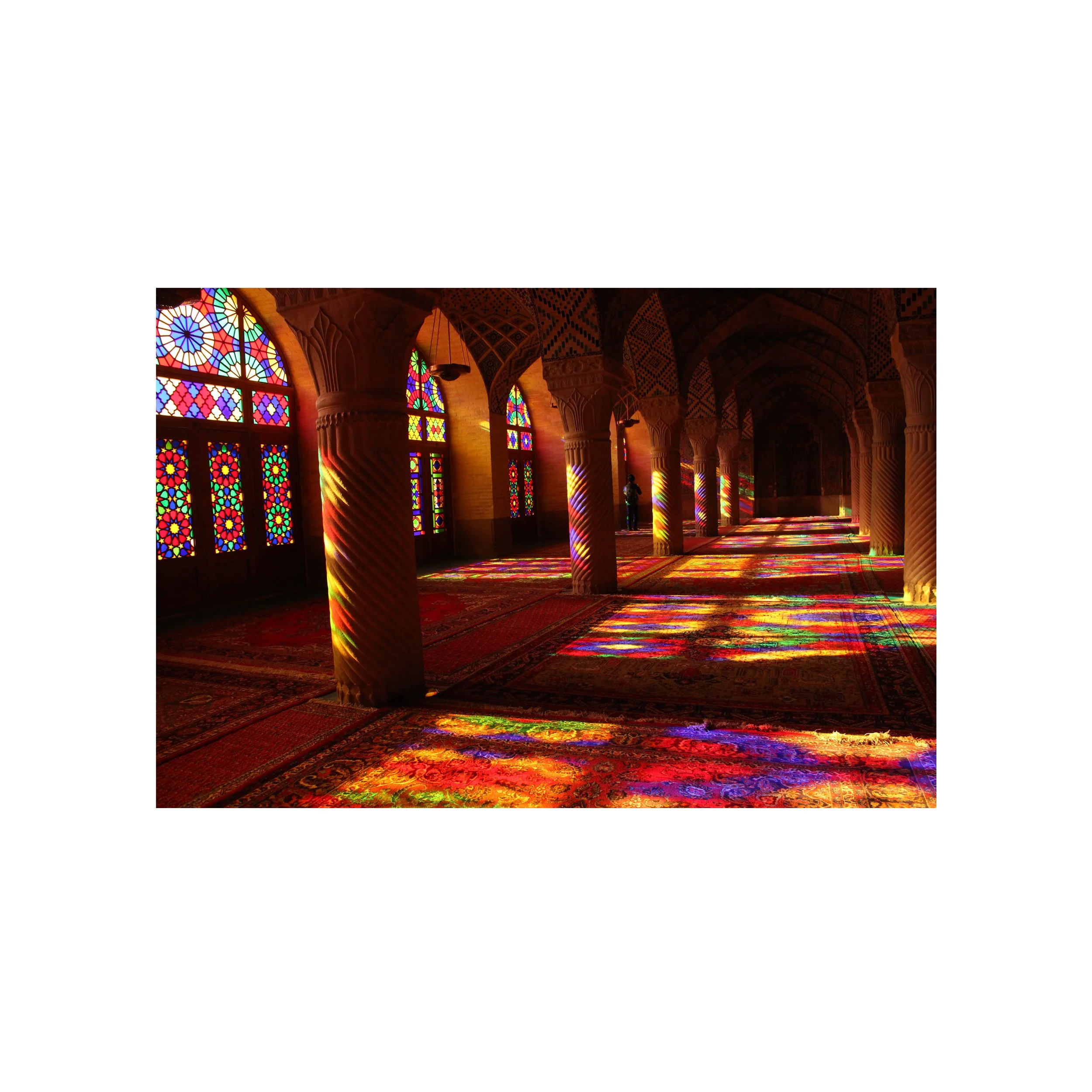 The Colorful Mosque  ( Nasir al Mulk )