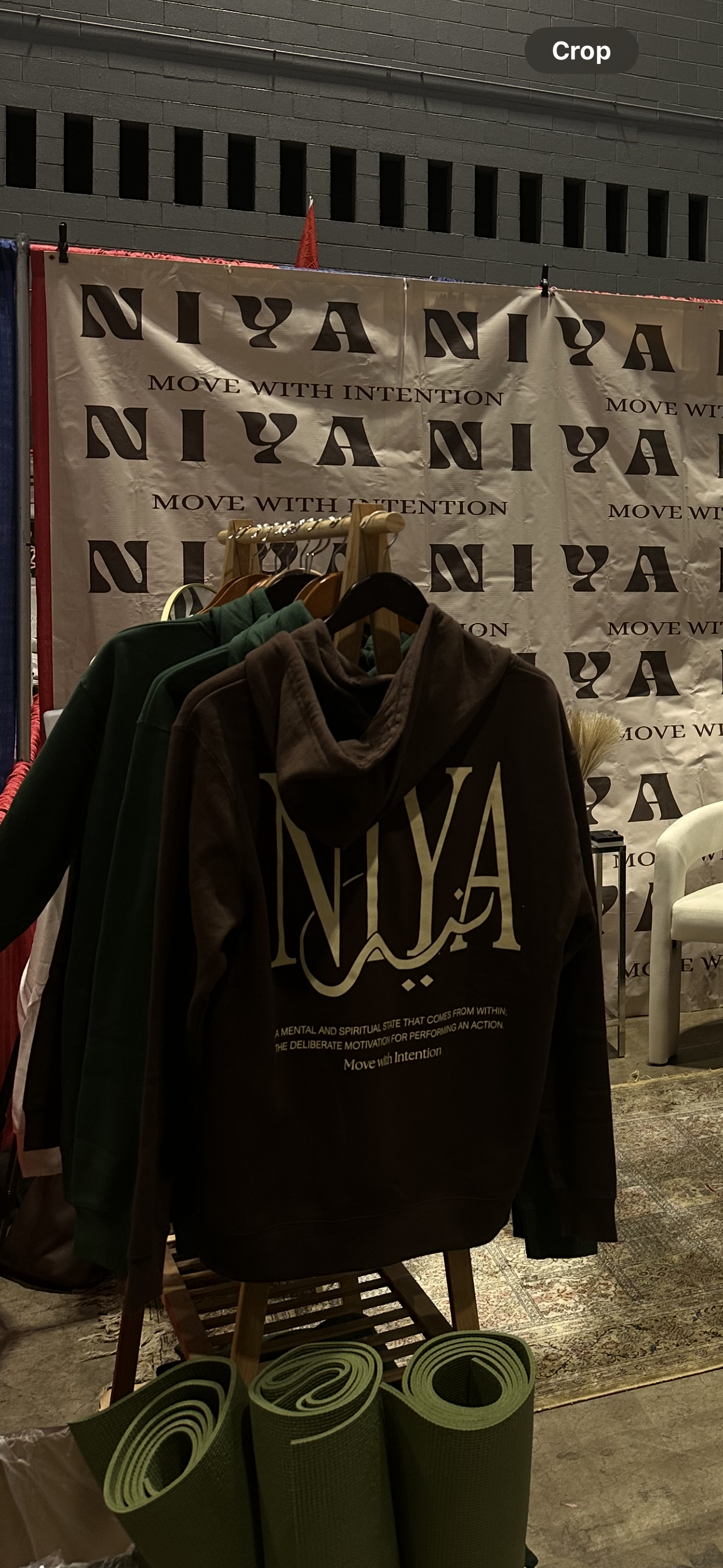 "Move With Intention"  Hoodie