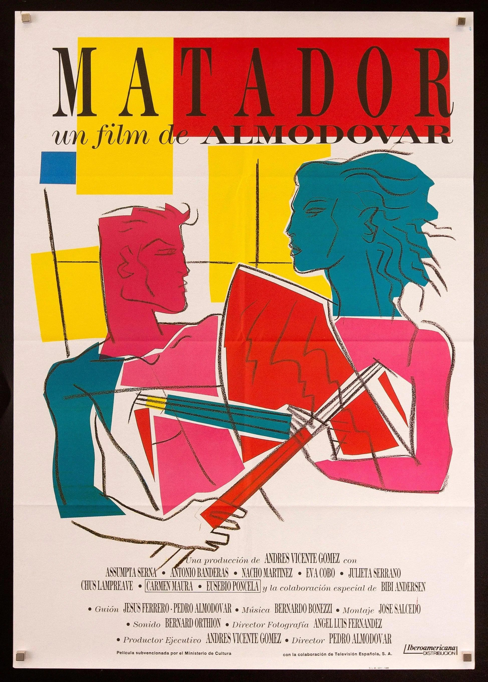Poster - Matador - Pedro Almodóvar