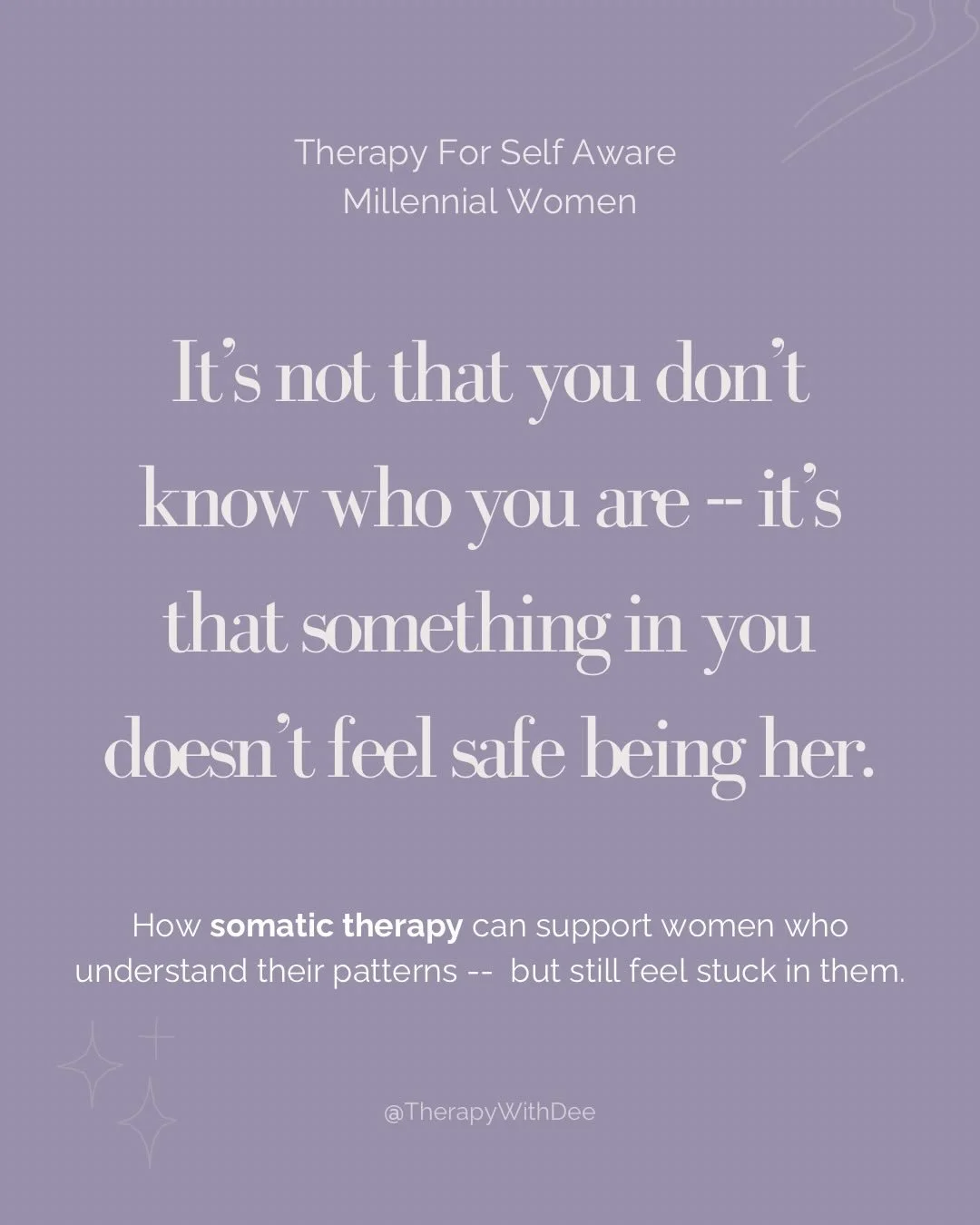One of the questions I hear over and over is:

&ldquo;What&rsquo;s wrong with me?&rdquo;

Why do I keep doing this?
Why can&rsquo;t I change it?
Why do I know better but still feel stuck?

What if the question isn&rsquo;t:

&ldquo;What&rsquo;s wrong 