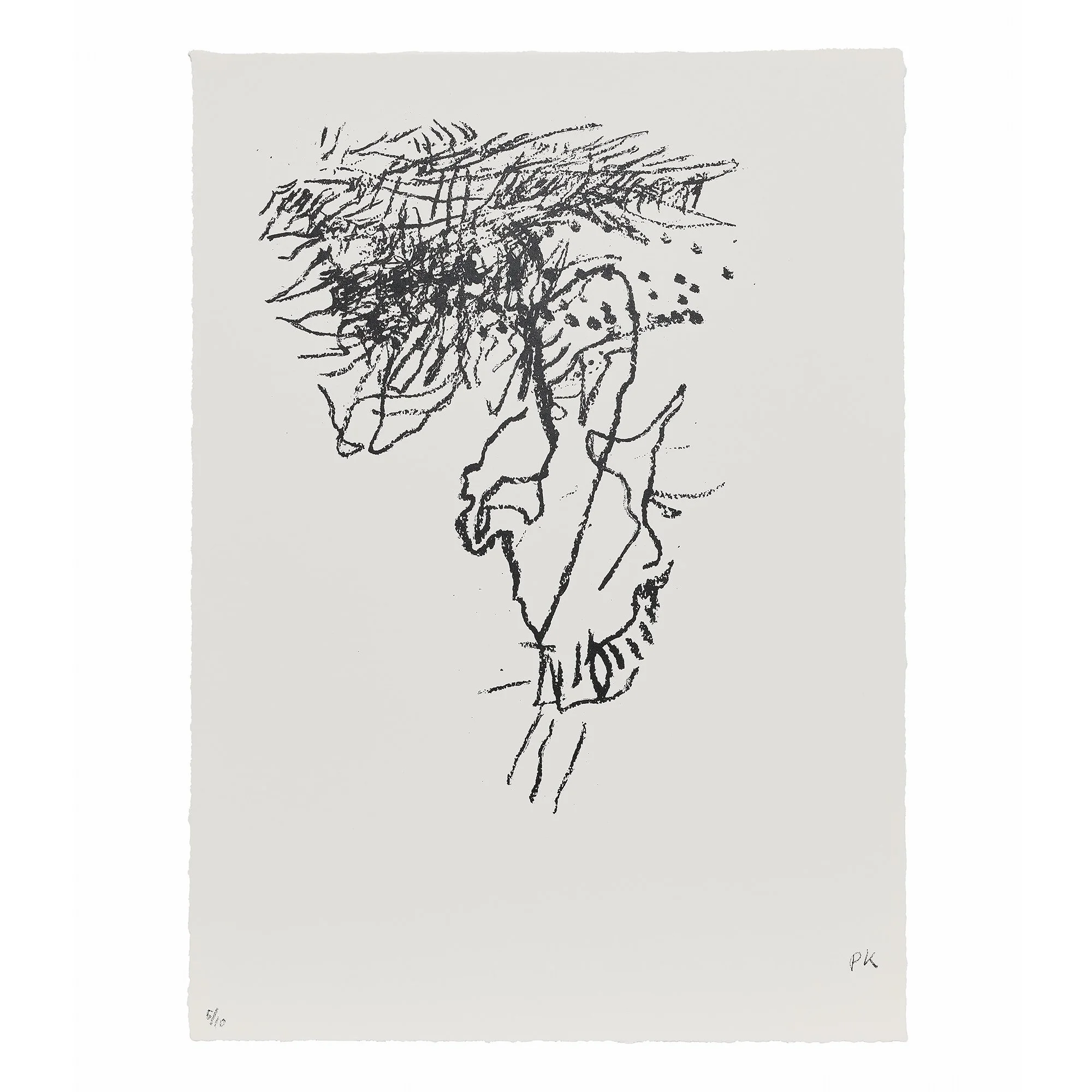 Per Kirkeby - U.T. (hvit)