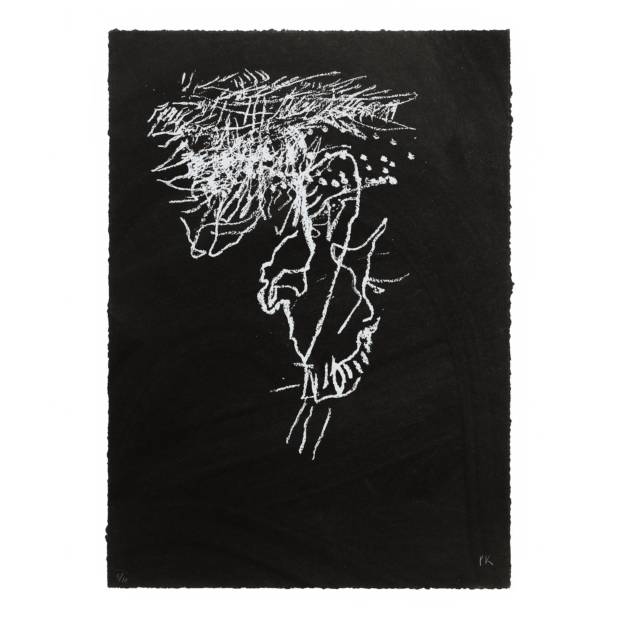 Per Kirkeby - U.T. (sort)