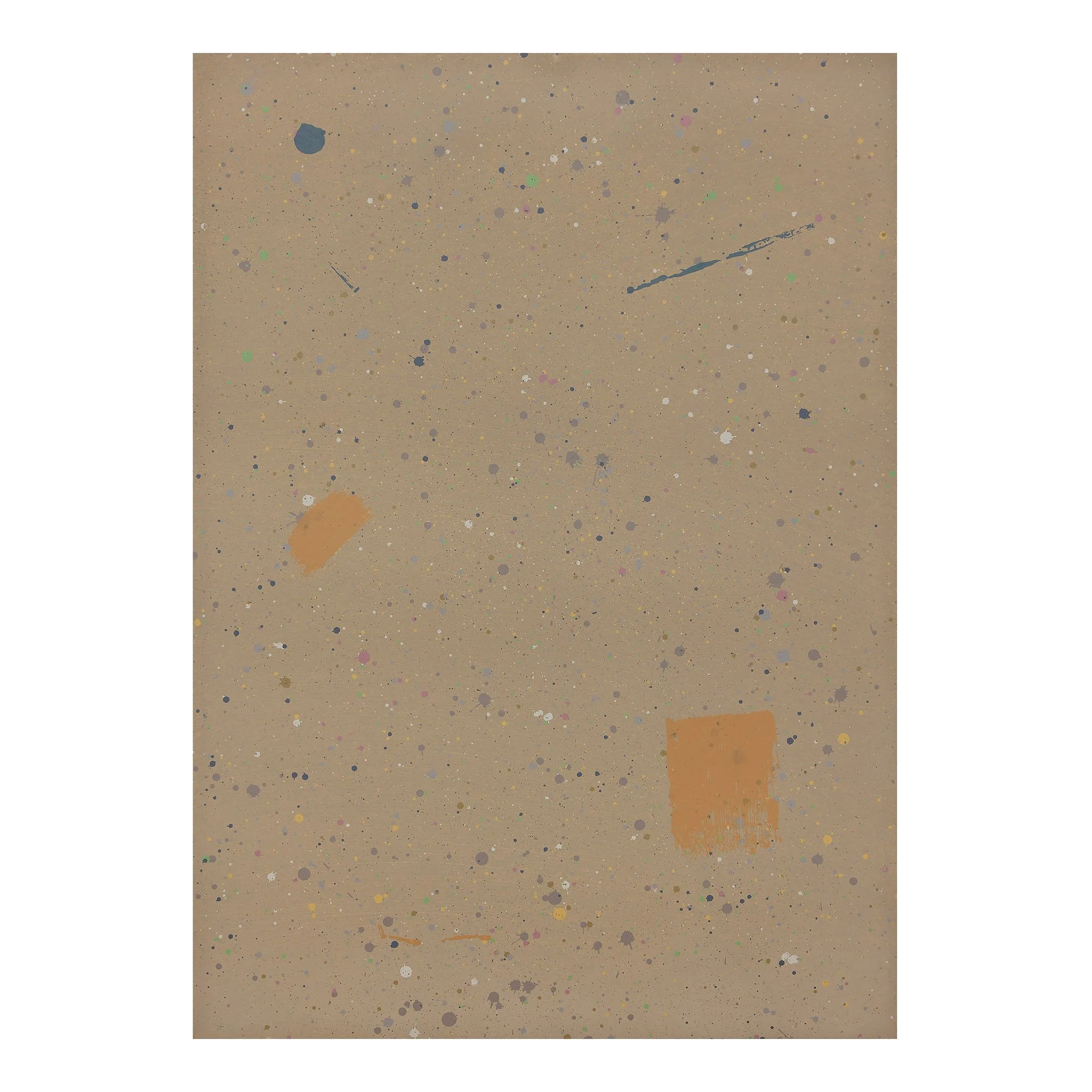 Fredrik Værslev - Uden tittel (Terrazzo tryk #1)