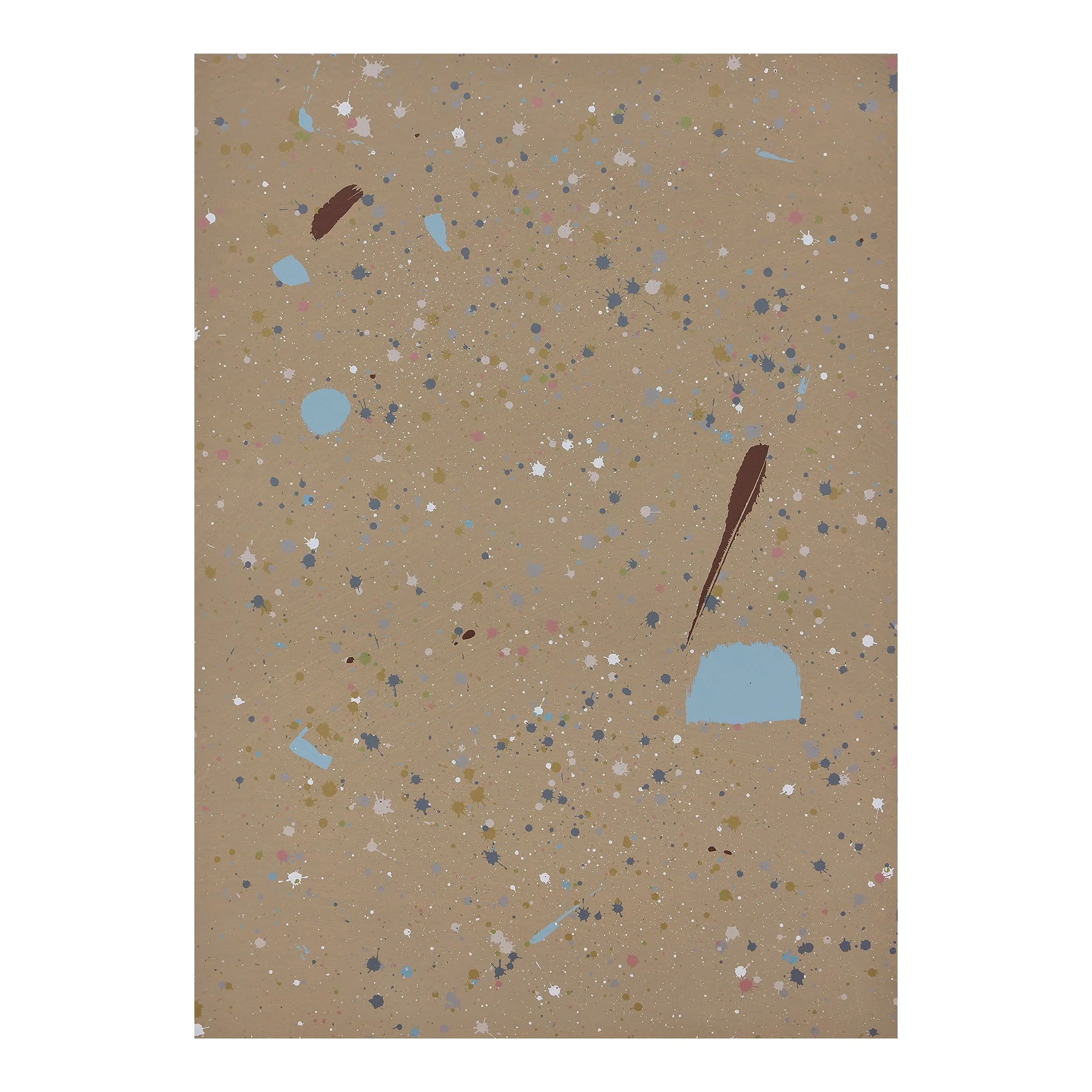 Fredrik Værslev - Uden tittel (Terrazzo tryk #4)