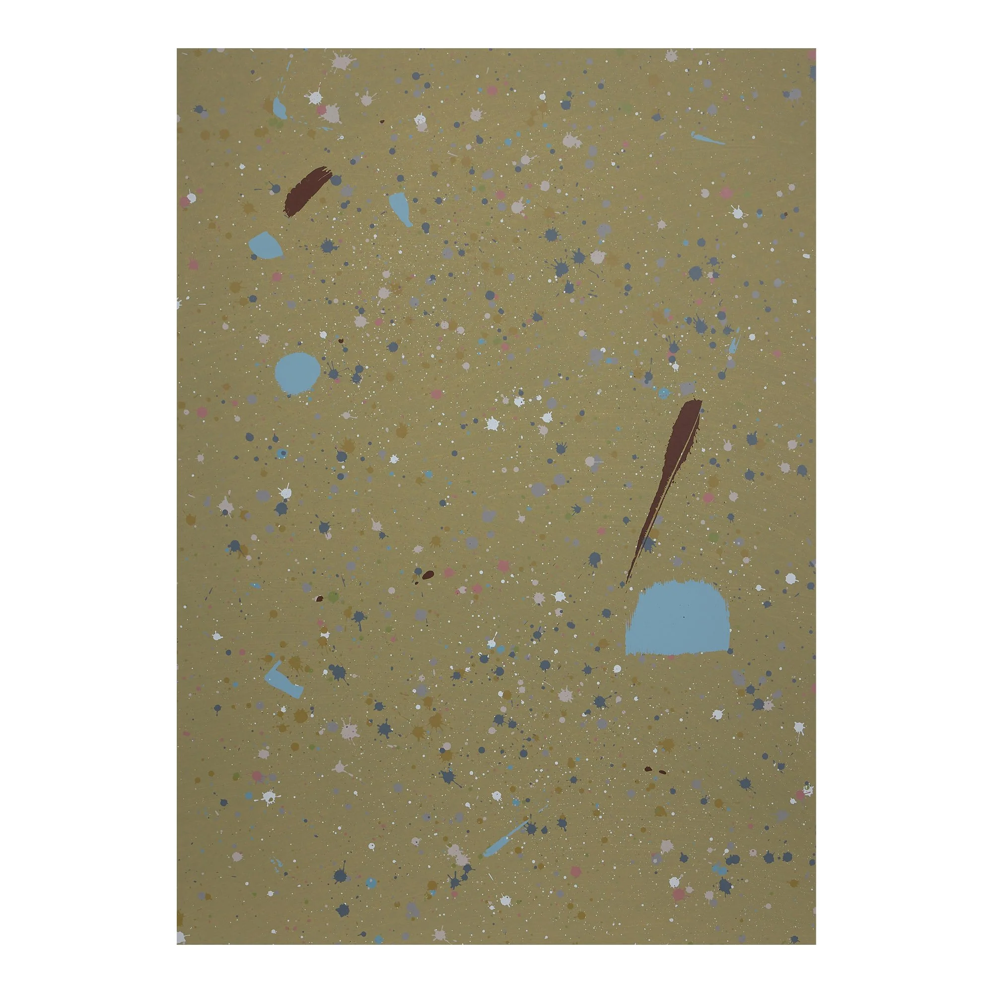 Fredrik Værslev - Uden tittel (Terrazzo tryk #4) 1 / 1