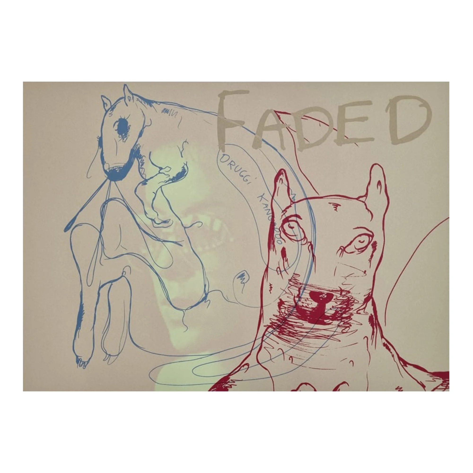 Bjarne Melgaard - Radka Toneff (beige)