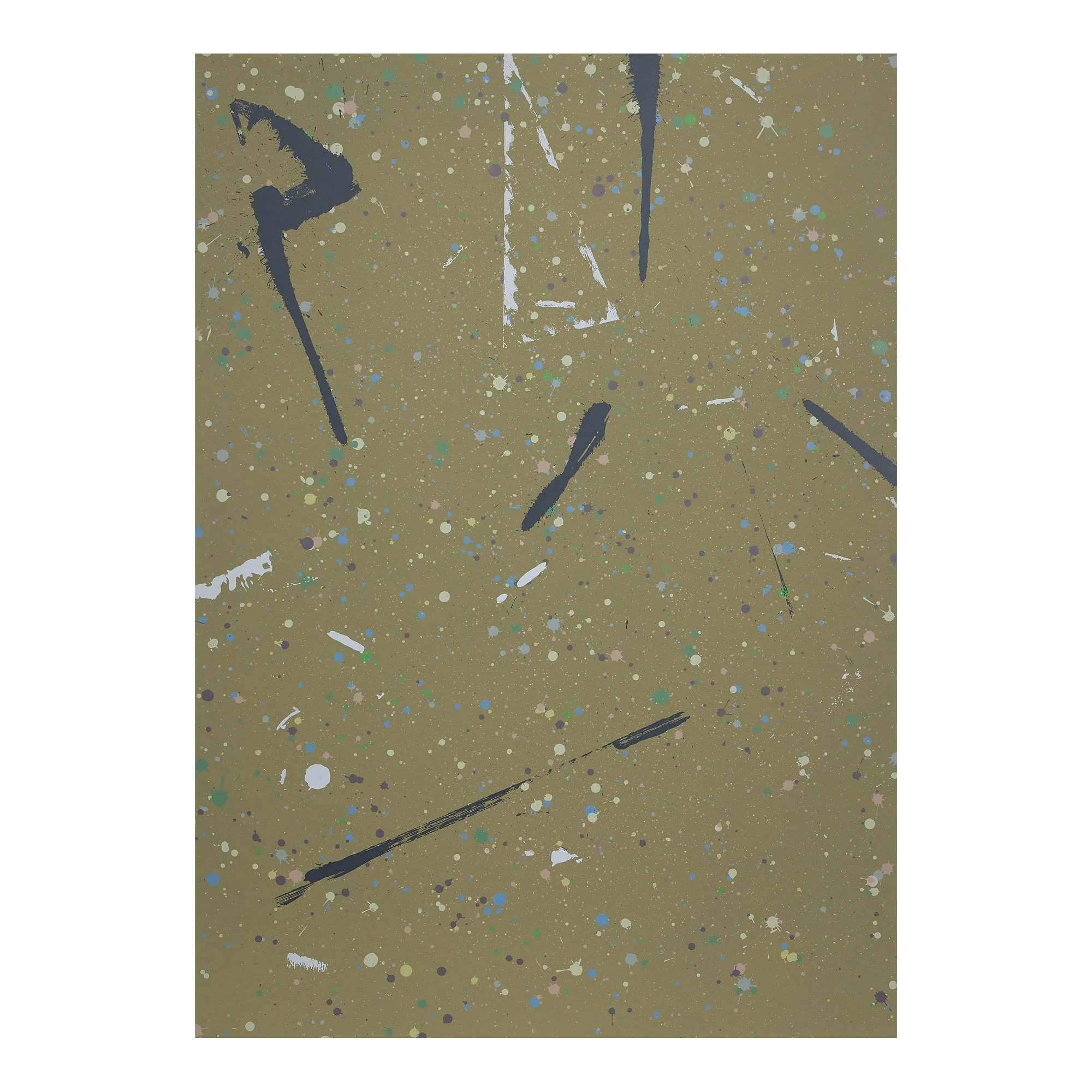Fredrik Værslev - Uden tittel (Terrazzo tryk #5) 1 / 1