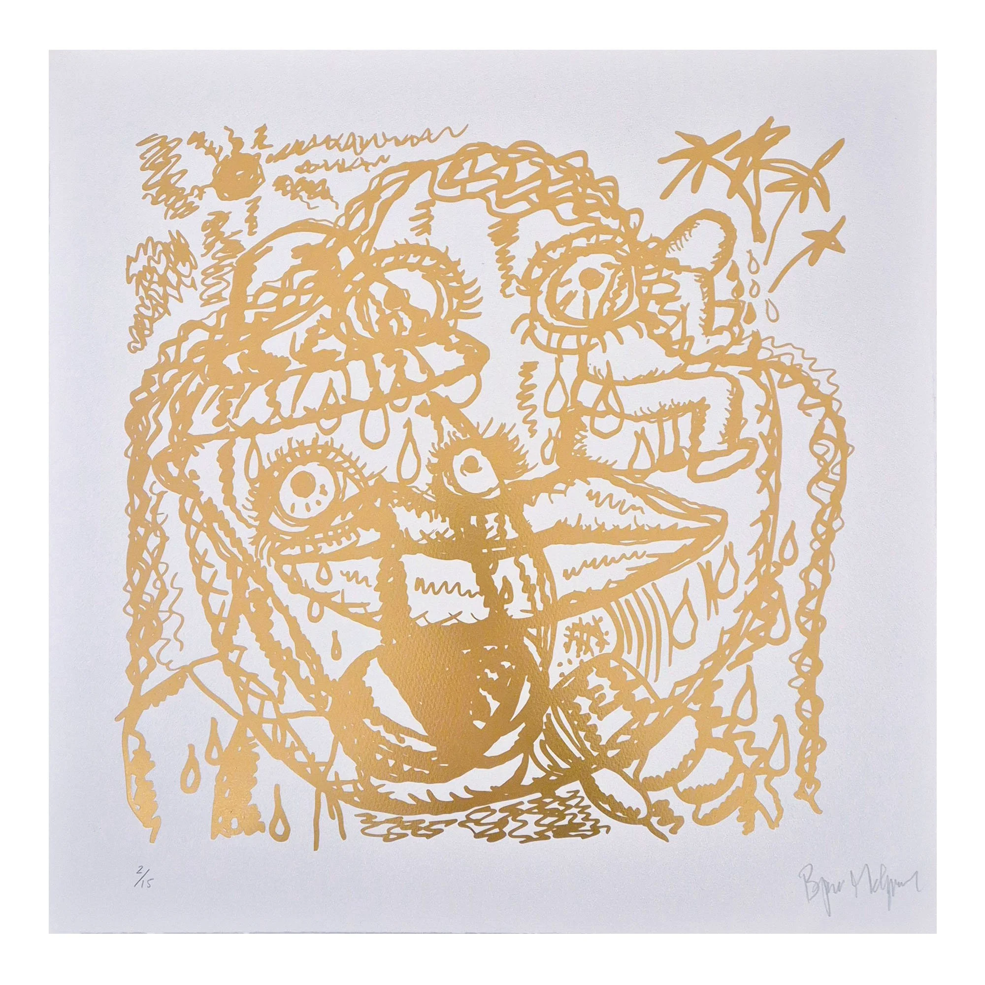 Bjarne Melgaard - Untitled yellow