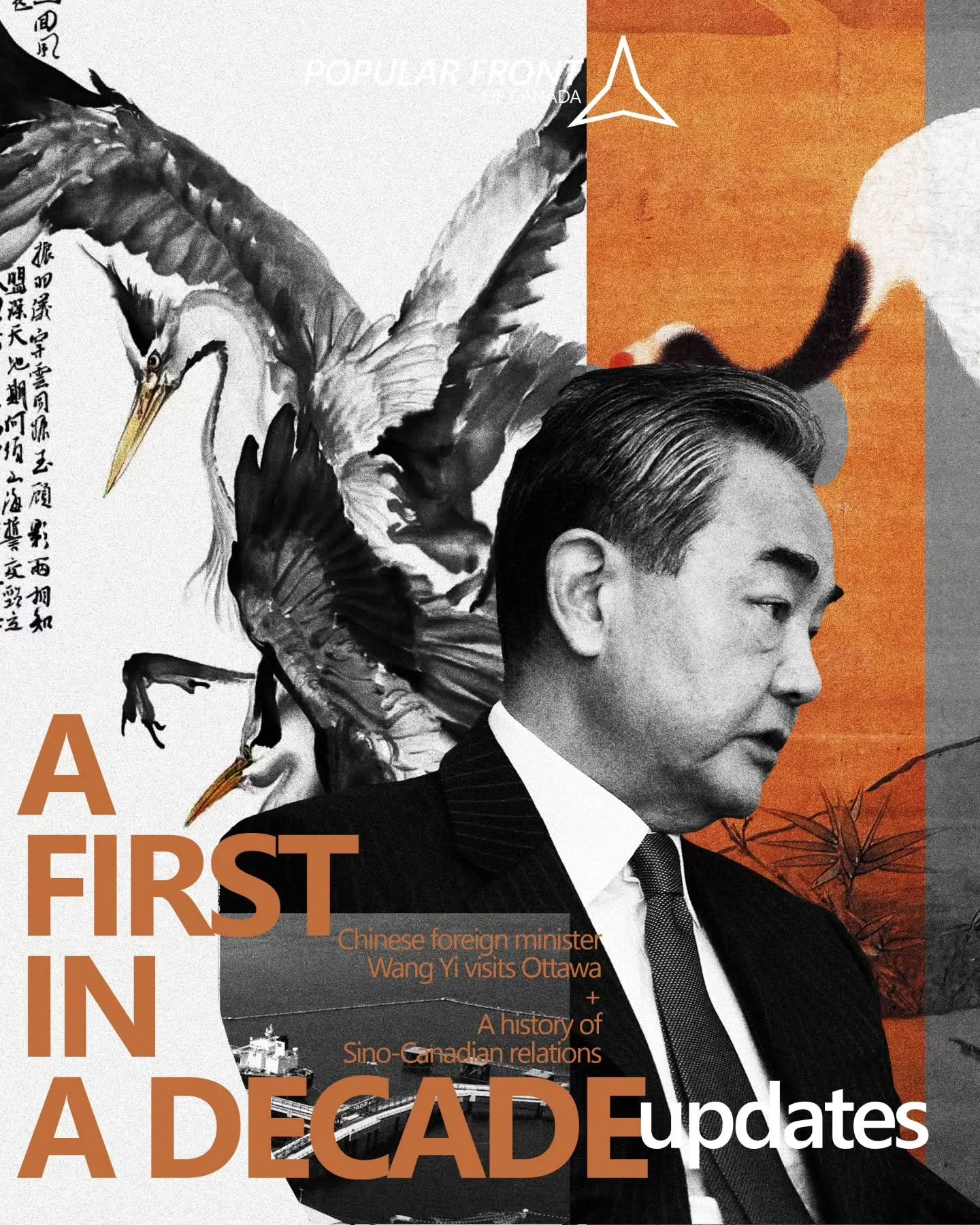 The Chinese foreign minister, Wang Yi is currently visiting Canada- the first visit from a Chinese delegation in over a decade.

This meeting resulted in an agreement that would double our exports to China.

There has been a significant increase in t