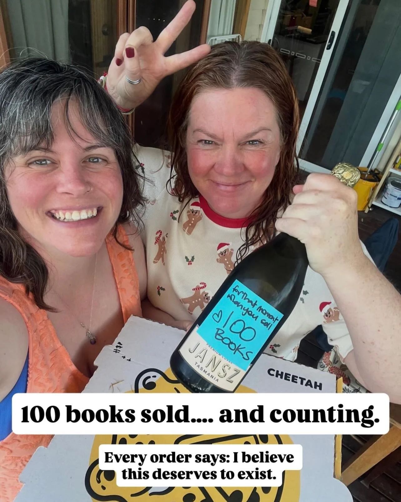 100 BOOKS SOLD&hellip;. and counting.

I&rsquo;m sooooooo stoked. So proud. So grateful. And honestly&hellip; so pumped.

What I&rsquo;m most proud of isn&rsquo;t just the number (though yes, I love me a milestone 🥂).
 It&rsquo;s that I followed thr