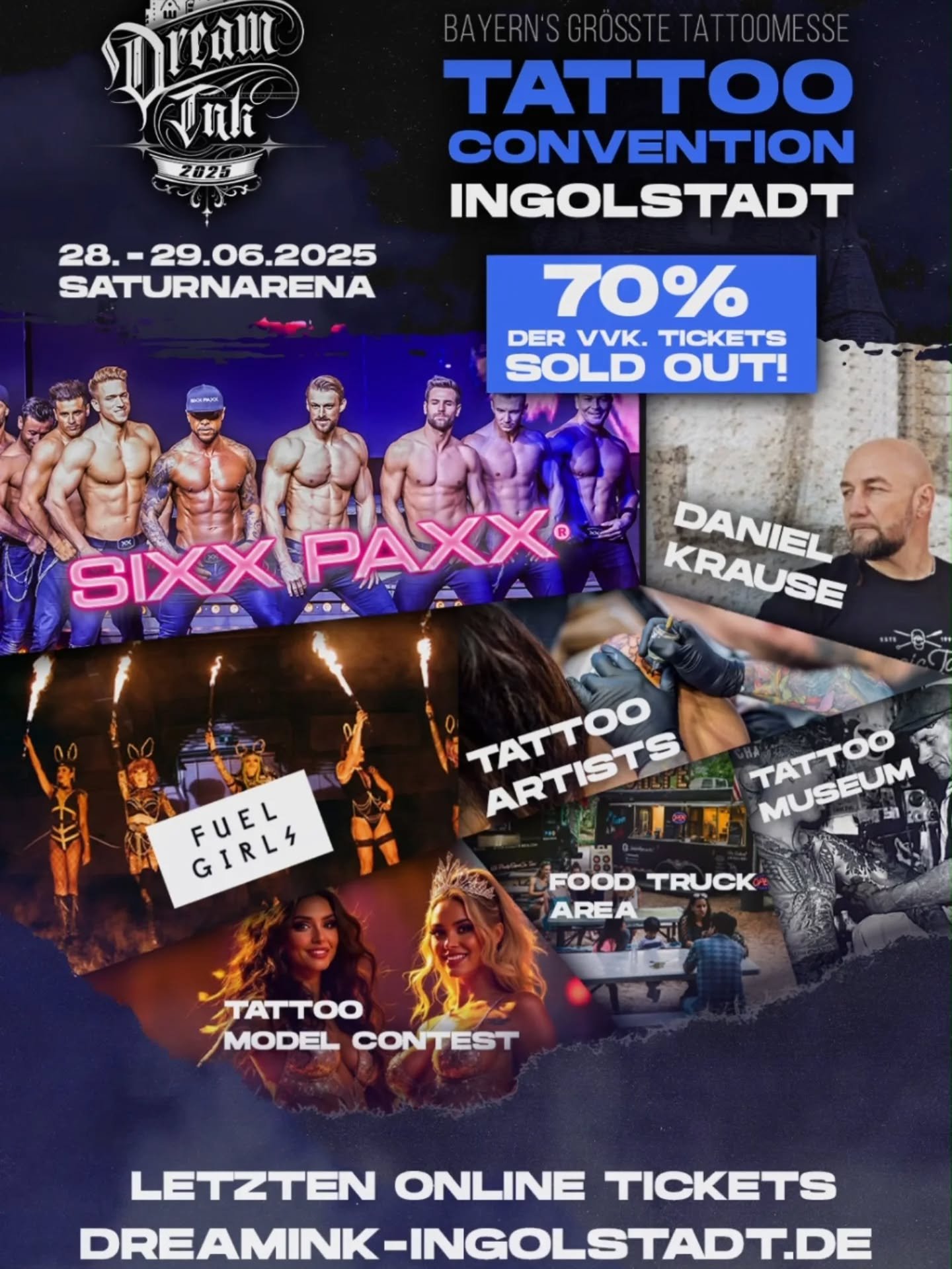 Dieses Wochenende bin ich auf der Tattoo Convention in Ingolstadt! Termine nehme ich nun entgegen ☺️
#tattooconvention #tattoo #inked @dreamink_ingolstadt