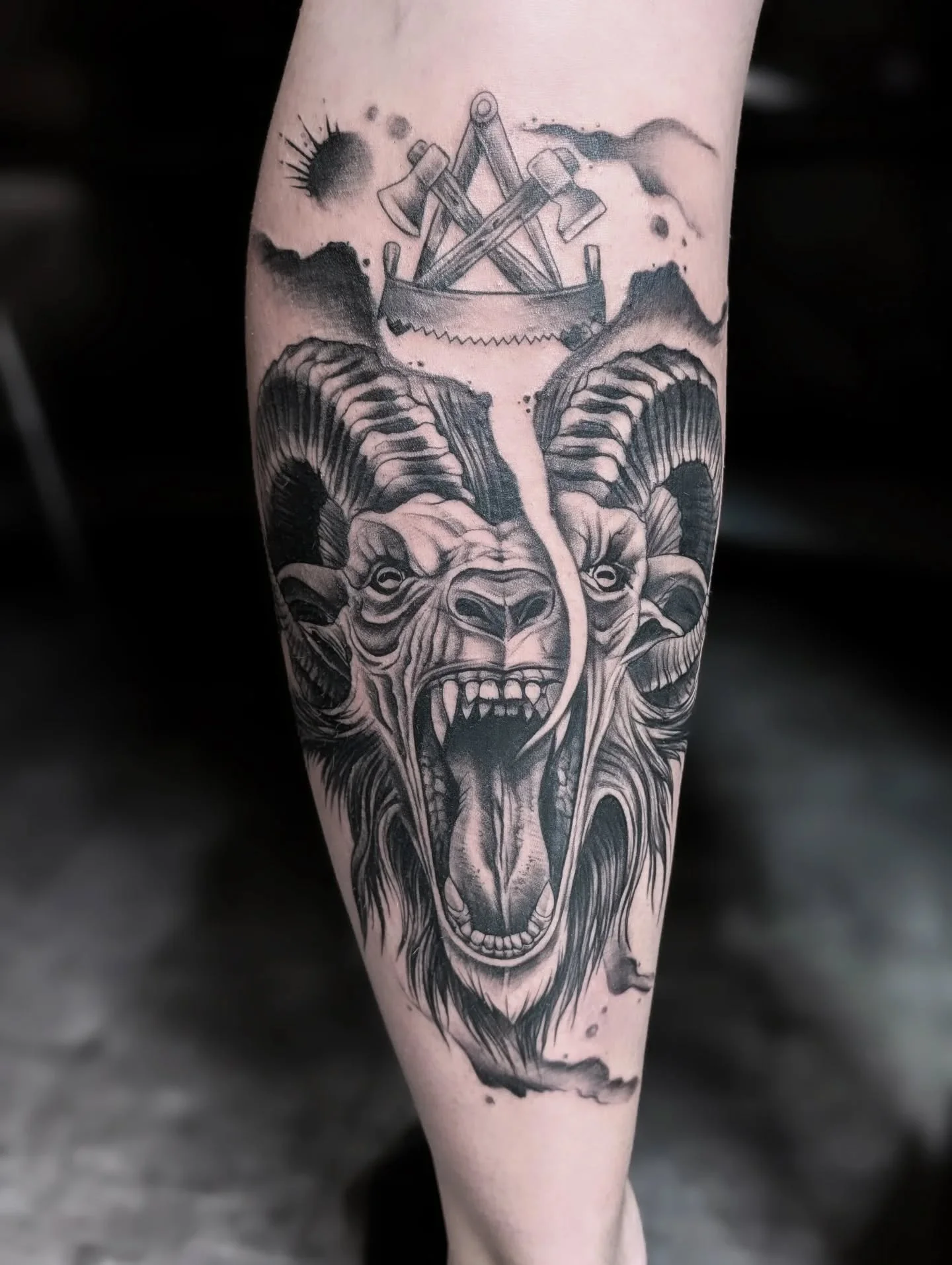 #tattoo #inked #blackandgreytattoo