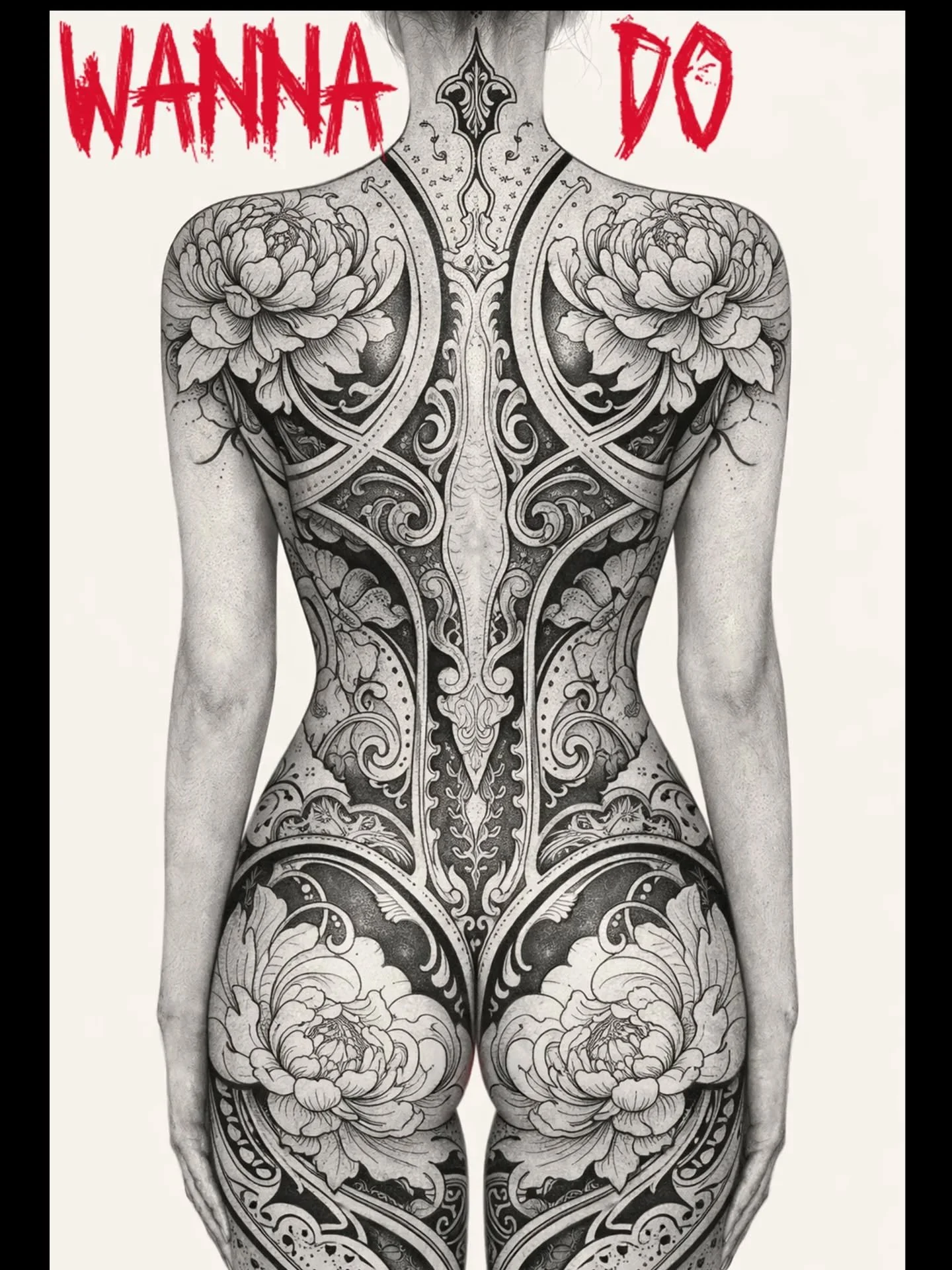 Hier ein Wanna do, welches ich gerne machen w&uuml;rde. Wer Interesse hat, einfach melden 😊 
#wannadotattoo #backpiecetattoo #ornamentaltattoo