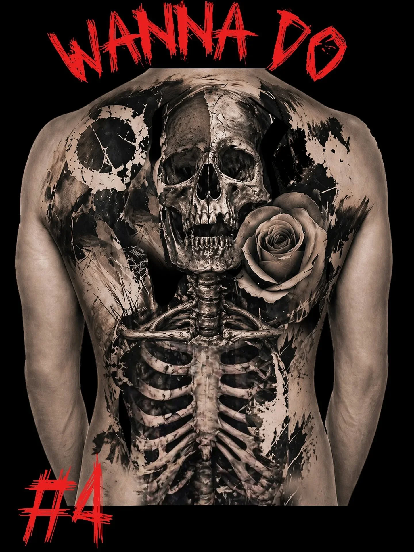 Mein neuestes WANNA DO! ☺️ Bei Interesse einfach melden 😉 
#wannadotattoo #skulltattoo #blackandgreytattoo