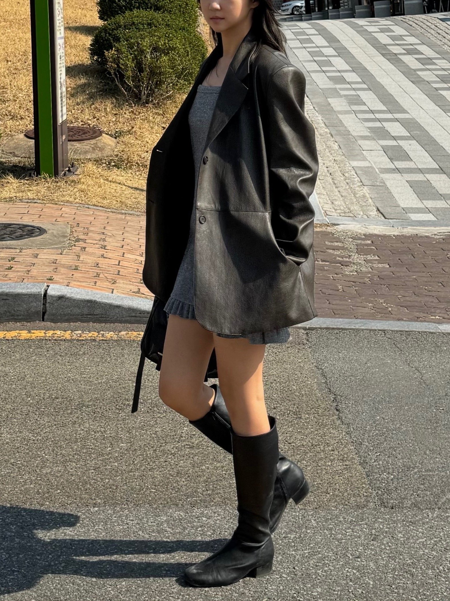 Leather Jacket Brown