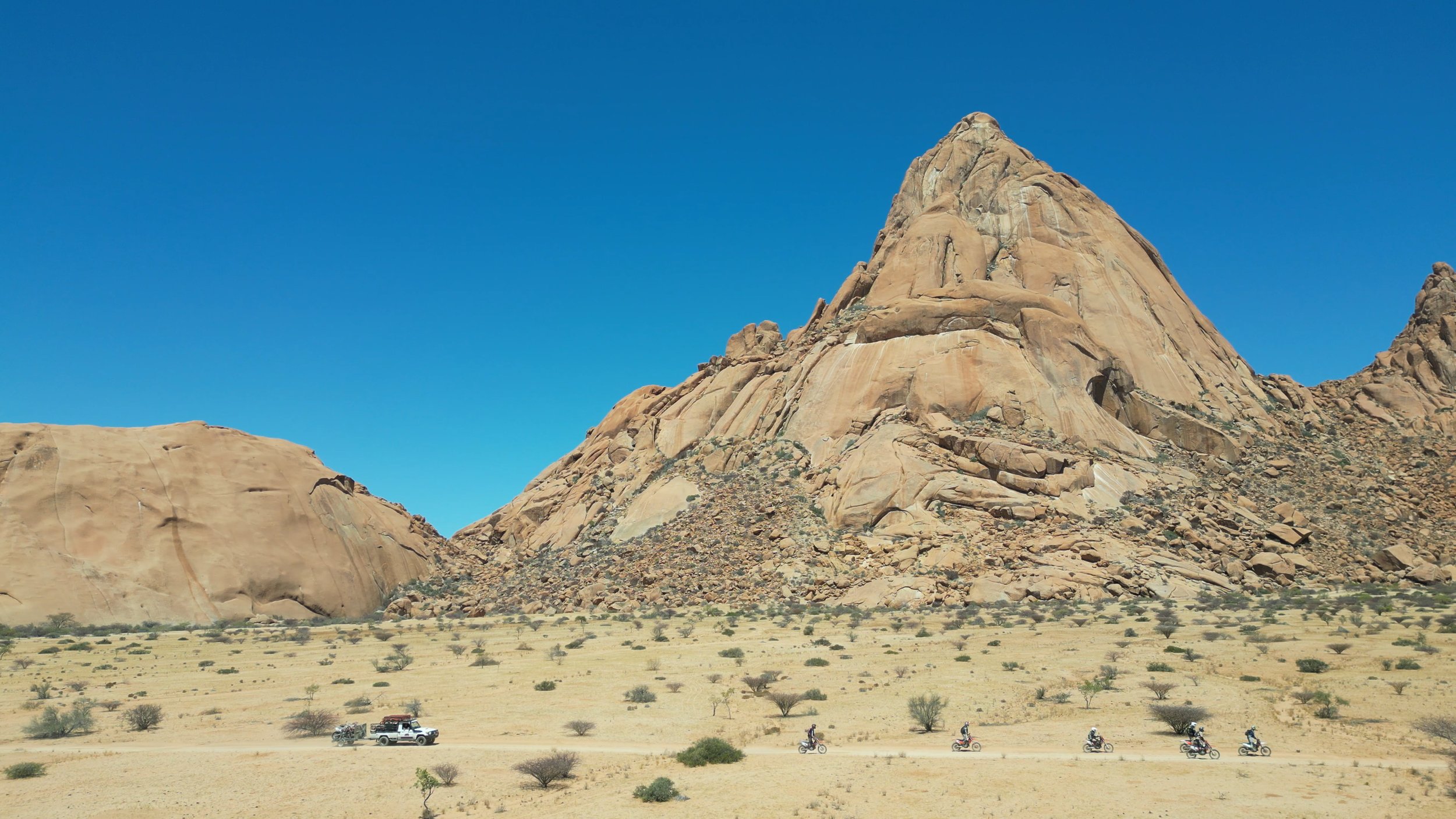 Namibia, motorbike tours, Spitzkoppe mountain