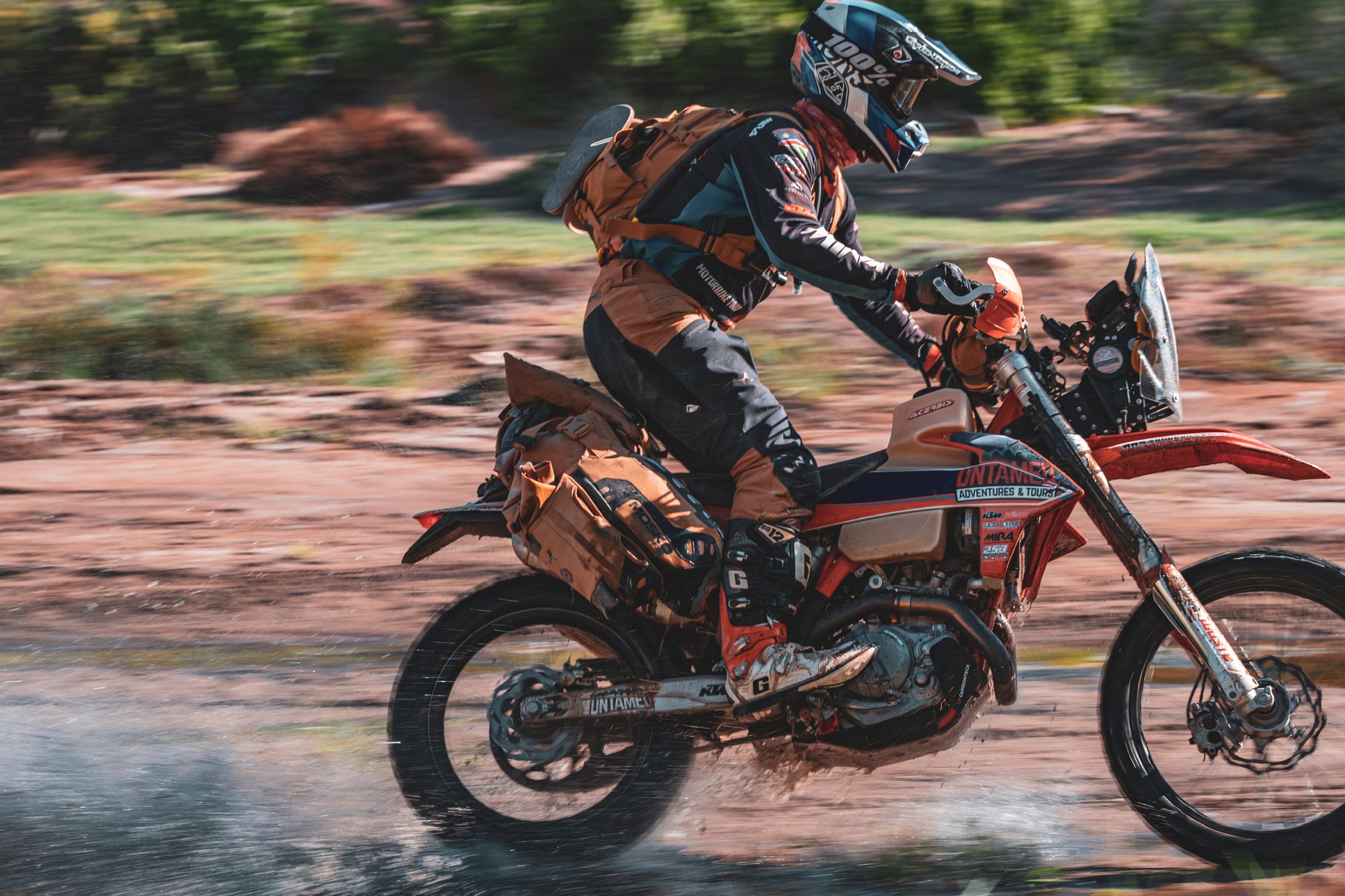 Namibia, Motorbike tours, Dirkie Baard, KTM 500, Enduro tours, Mosko moto