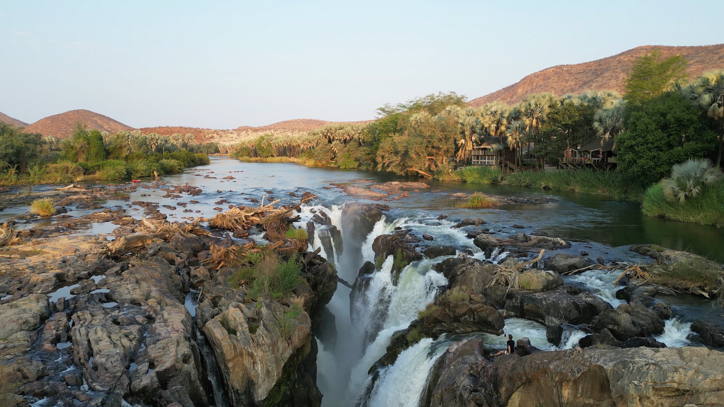 Namibia, motorbike tours, Epupa falls