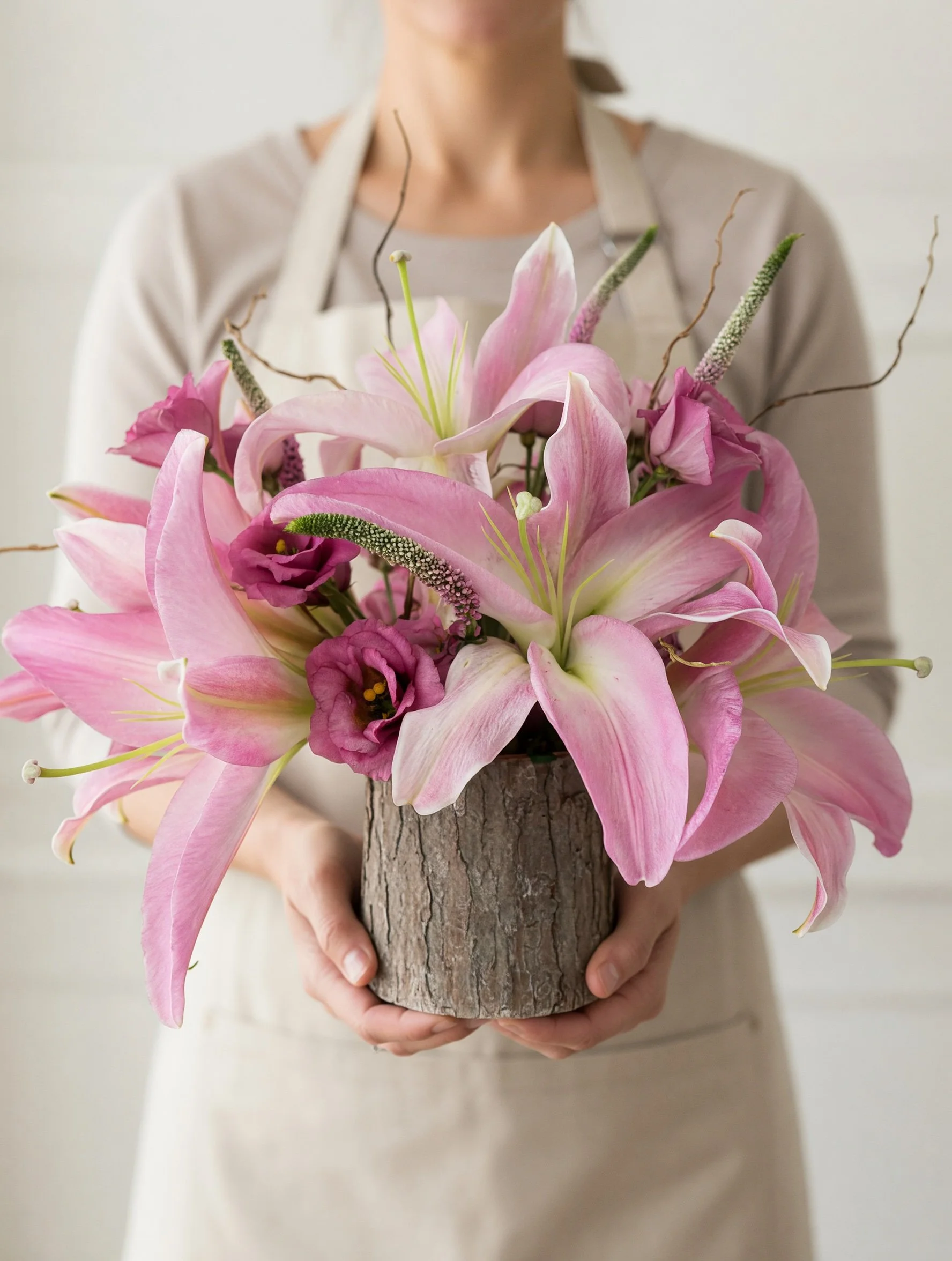 Flores frescas en Madrid rosa | Betty and Brooke