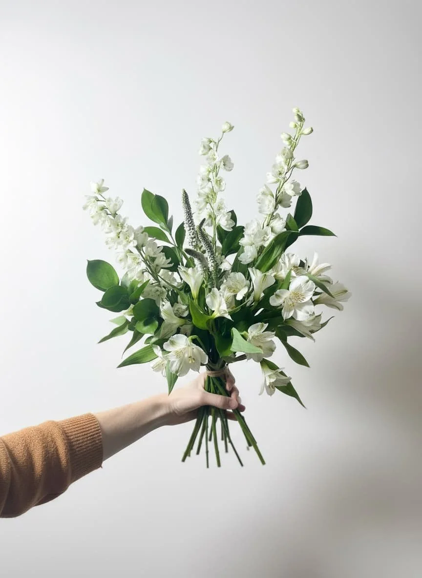 Ramo de Temporada - Tonos Blancos