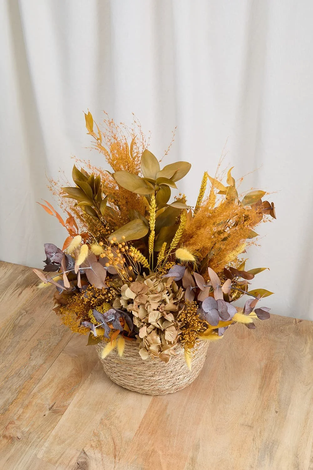 Cesta de Flores Preservadas a domicilio España