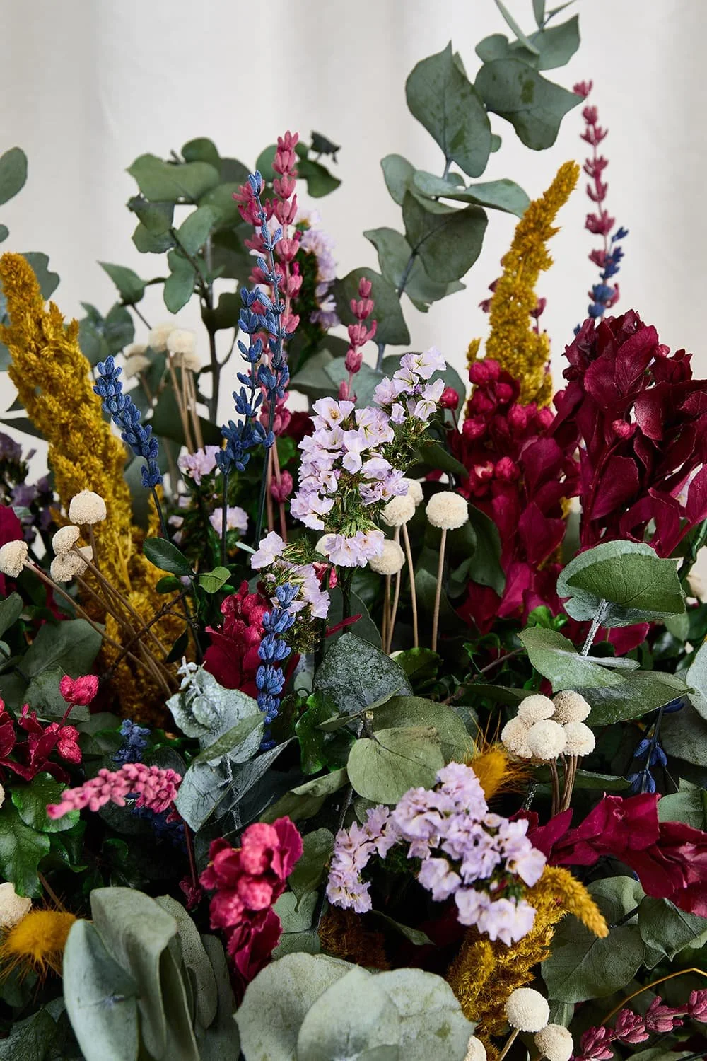 Cesta de Flores Preservadas a domicilio España