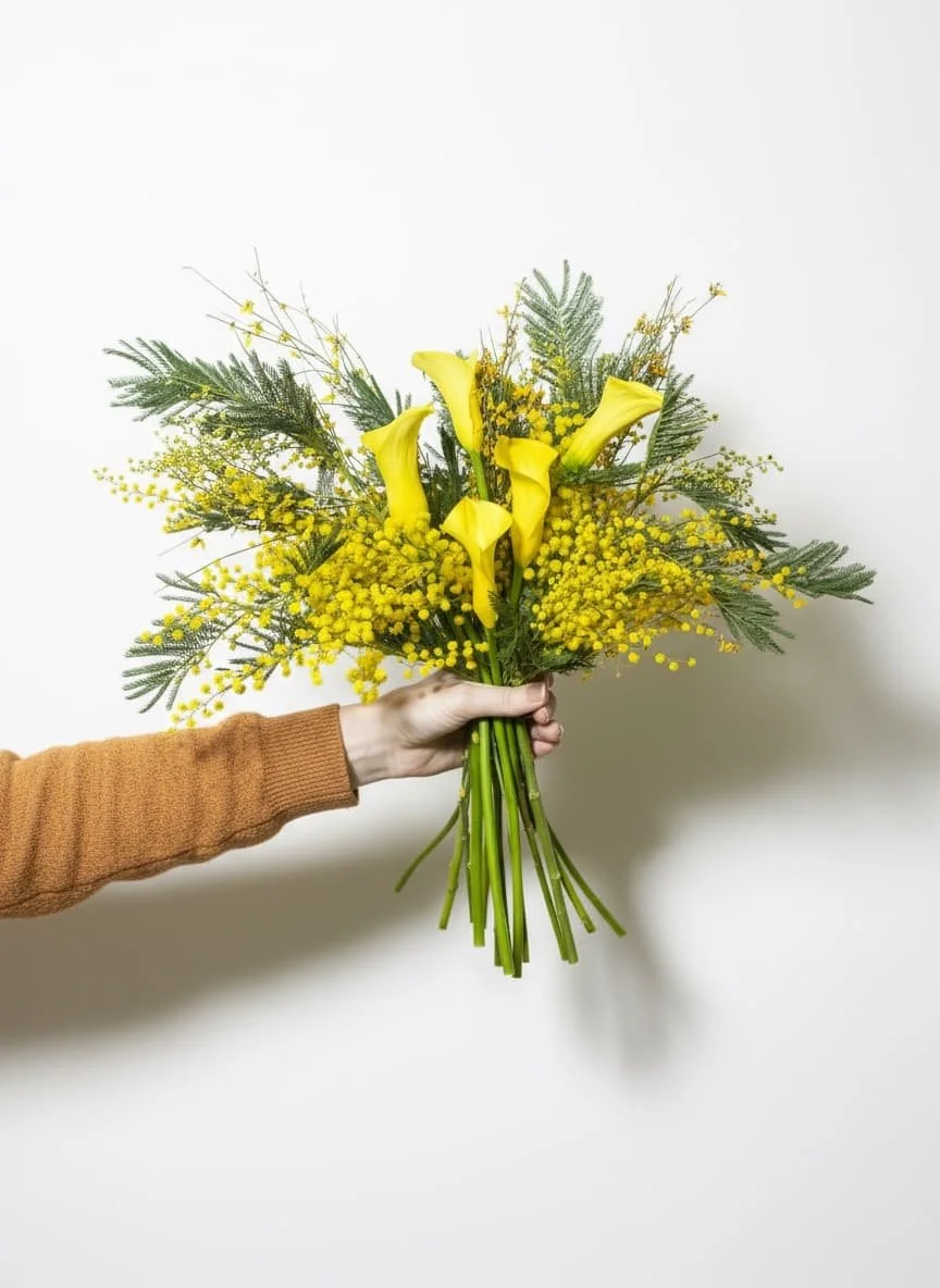 Ramo de Temporada  - Tonos Amarillos