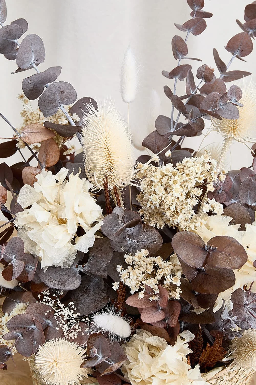 Cesta de Flores Preservadas a domicilio España