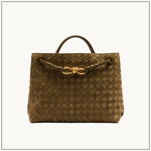 Bottega Veneta Andiamo Medium suede tote bag