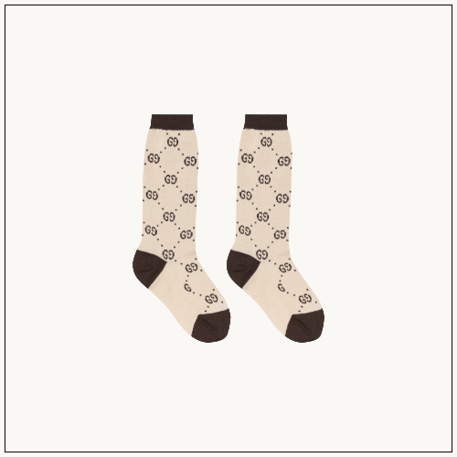 Gucci kids logo socks
