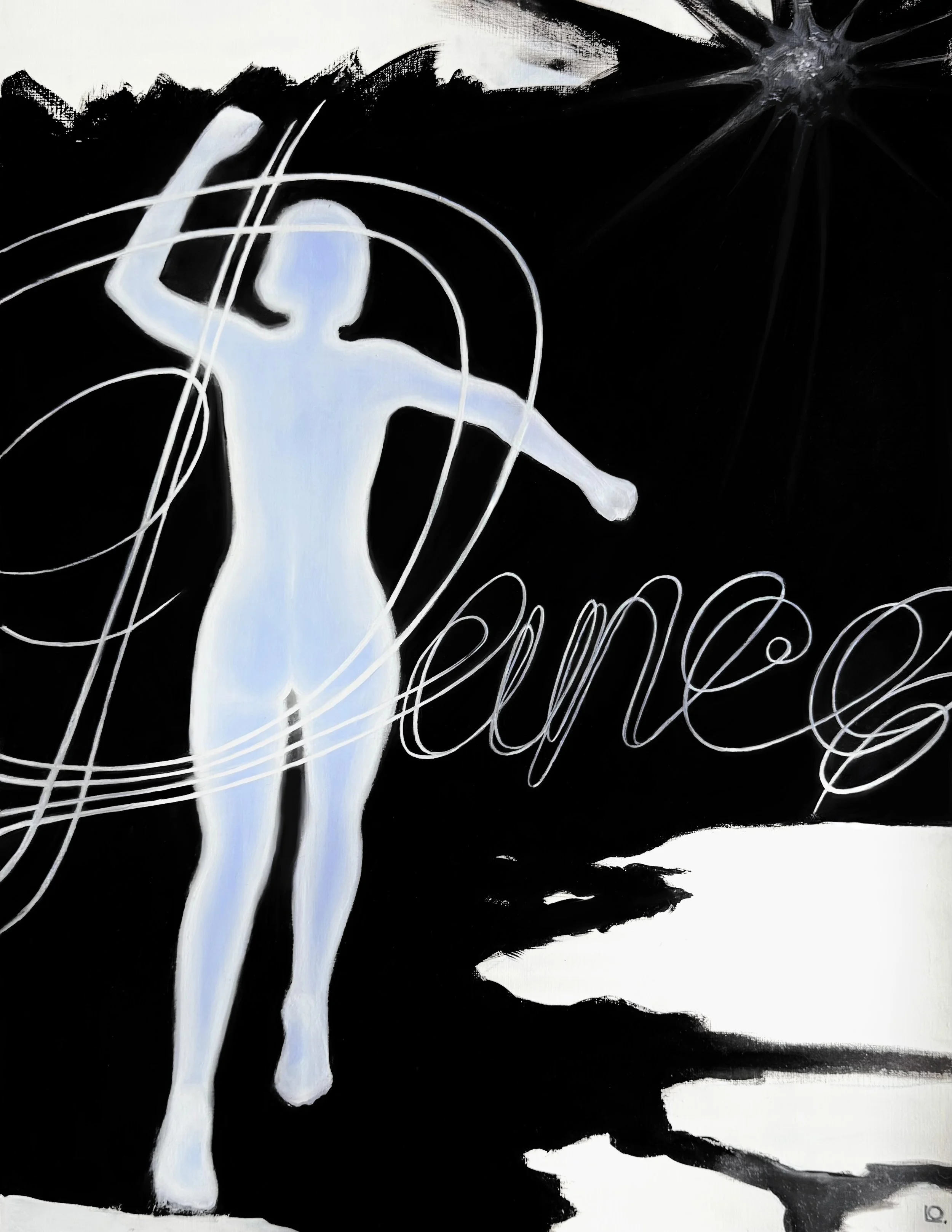 Dance. Oil paint on paper. 2025 65-50cm..JPG