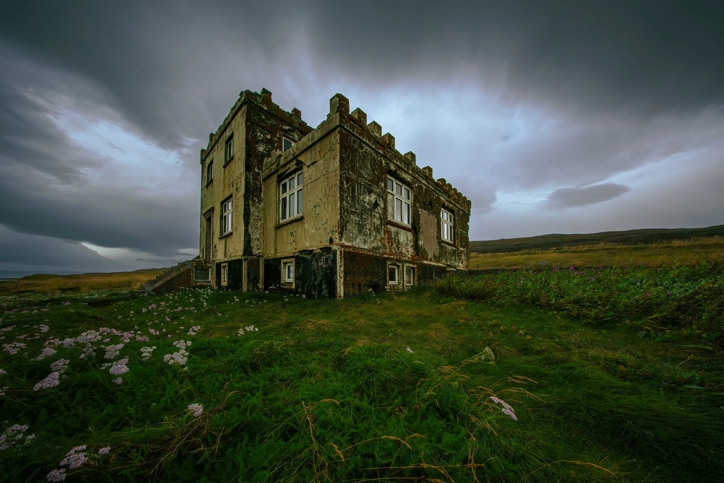Abandoned Icelandic house. West Fjords.
