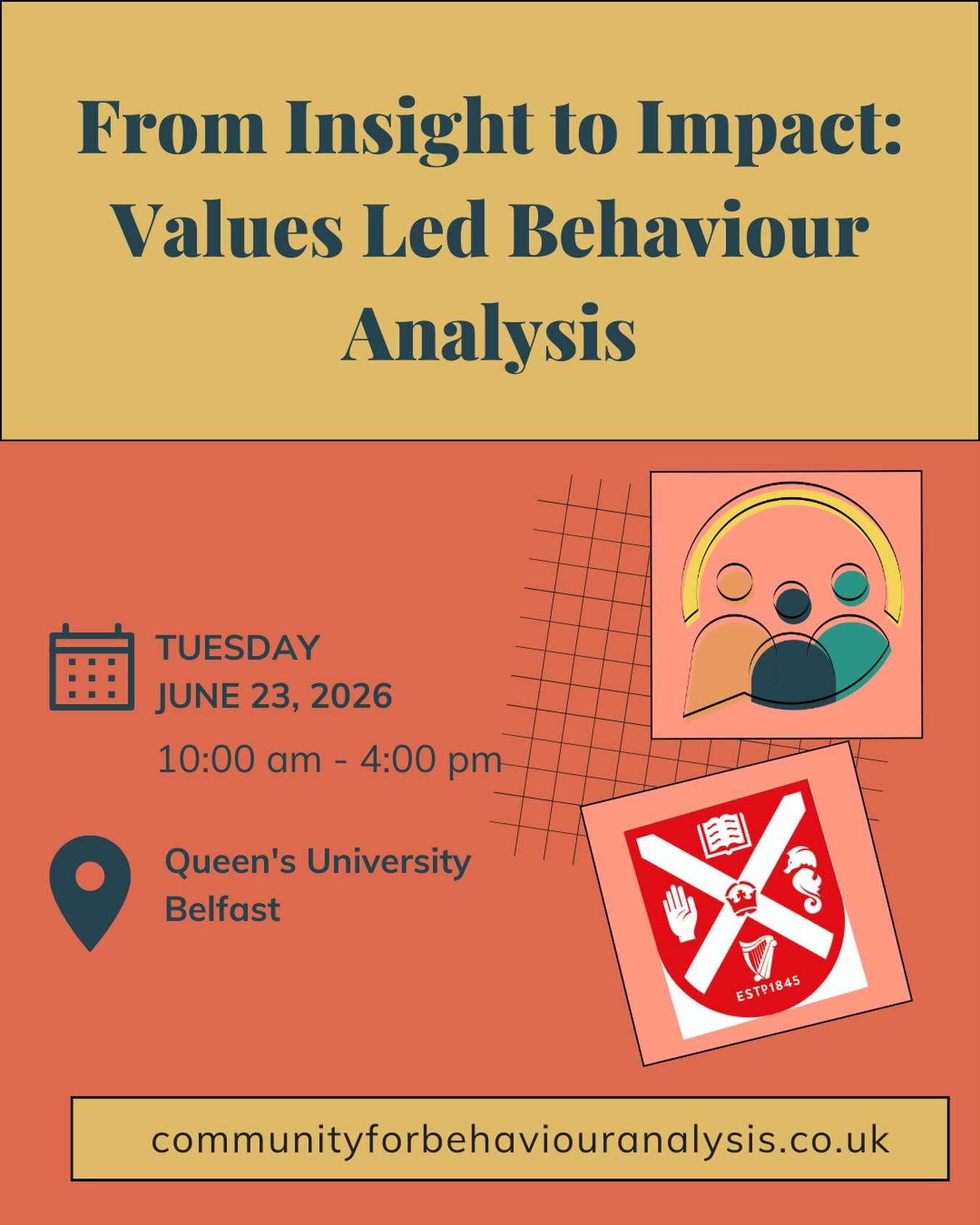 Registration is now live for our annual conference - this year in collaboration with Queen&rsquo;s! New date &amp; new venue! 

Stay tuned as we announce speakers in the coming weeks and register for free through Eventbrite! 

Link in bio!