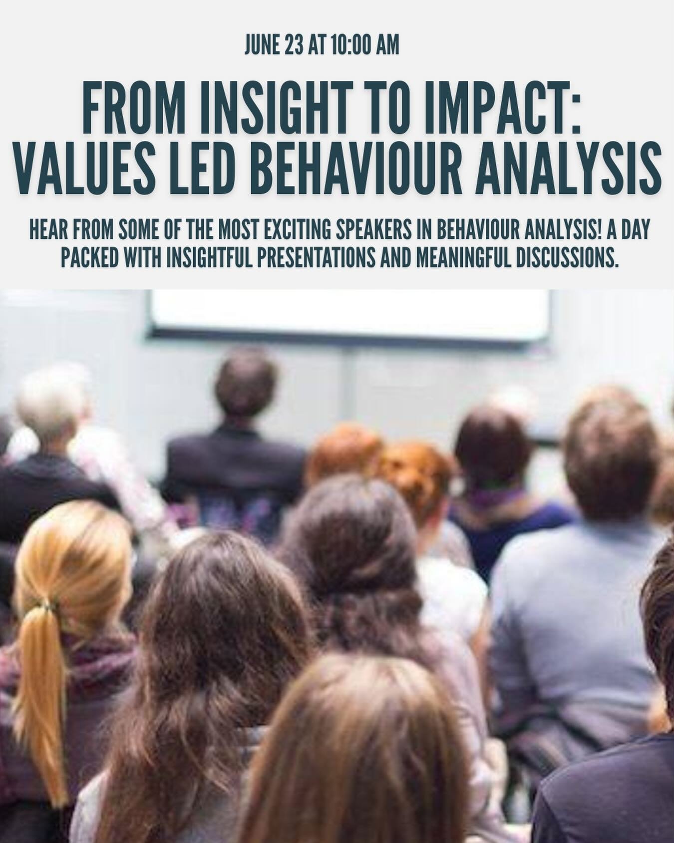 Registration is live through Eventbrite! CEUs available through Community for Behaviour Analysis!

Additional speakers to be announced weekly!