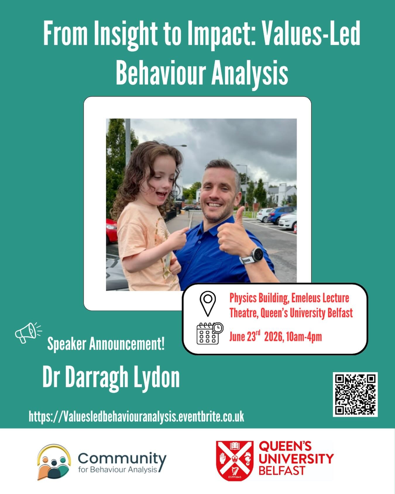 Announcing our next speaker Dr Darragh Lydon! Registration link in bio. 💫