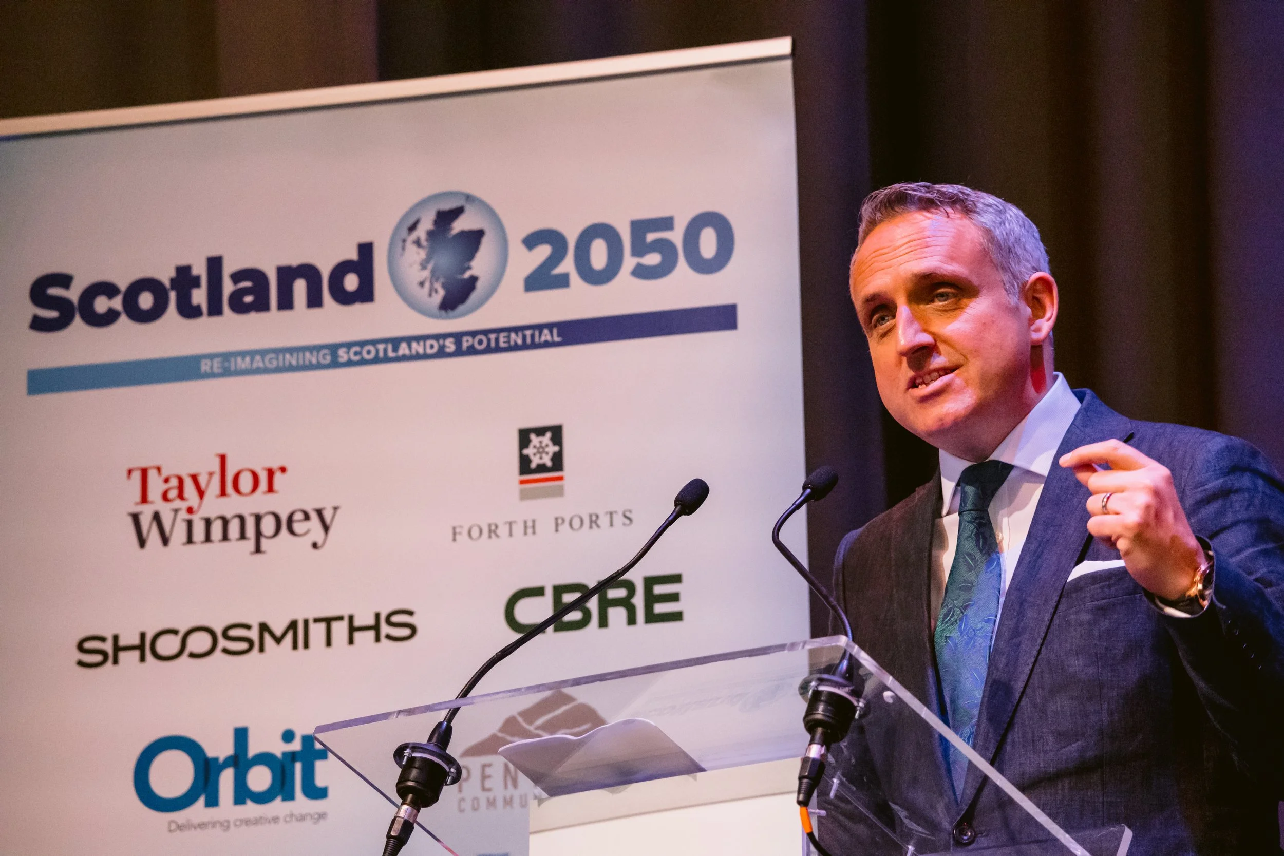 Alex Cole-Hamilton MSP, leader of the Scottish Liberal Democrats