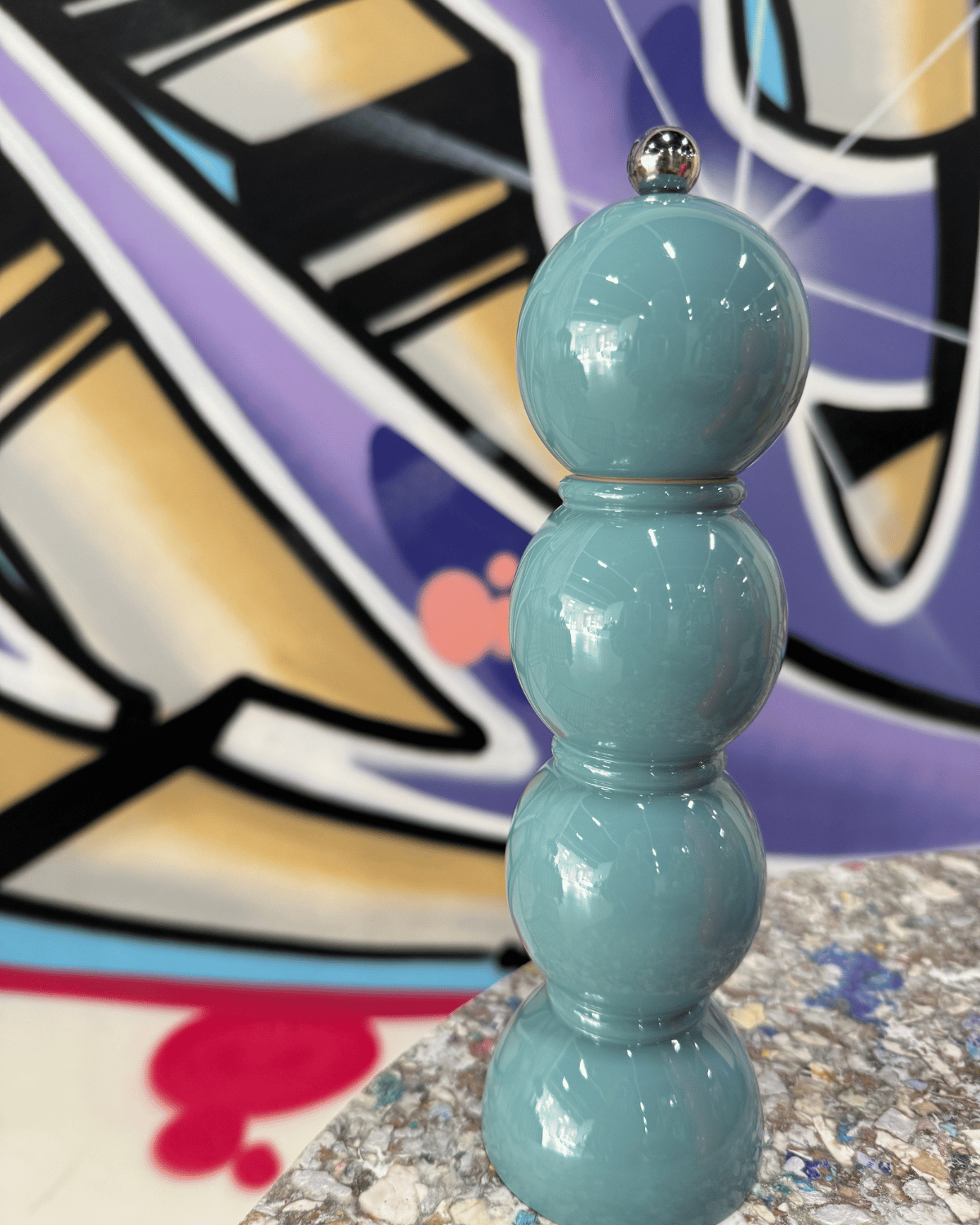 Bobbin Salt & Pepper Mill Chambray