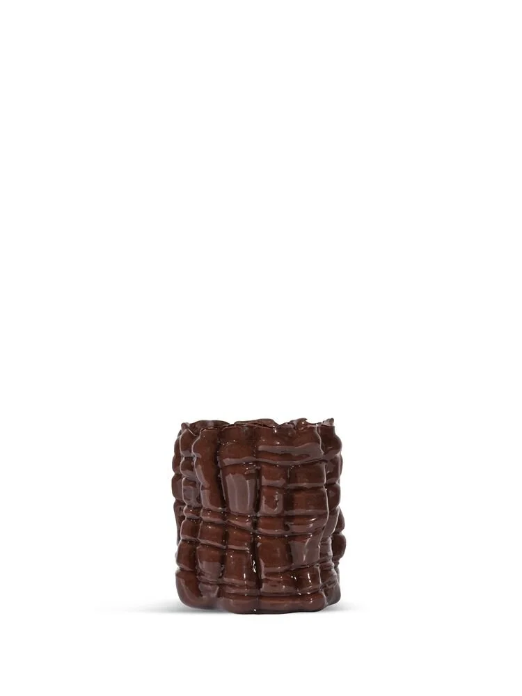 Candle Holder Laranne Brown