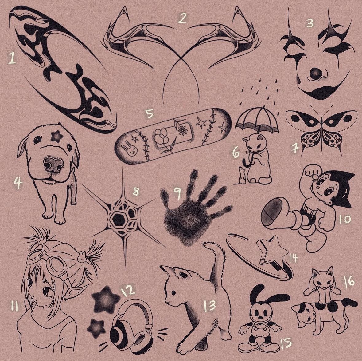 Body Diariez, Amerie Cezanne; Flash Sheet 1
