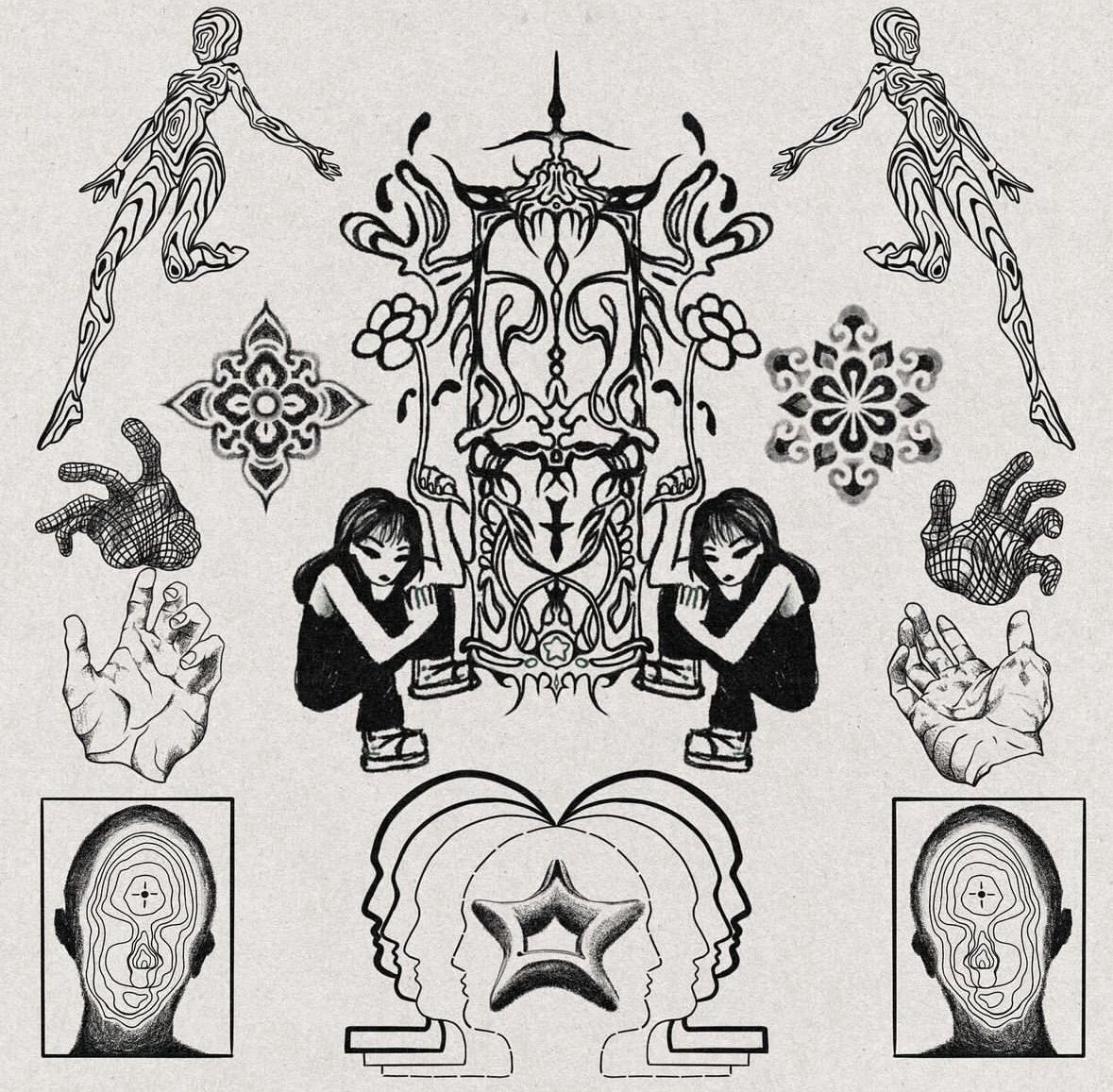 Body Diariez, Amerie Cezanne; Flash Sheet 6