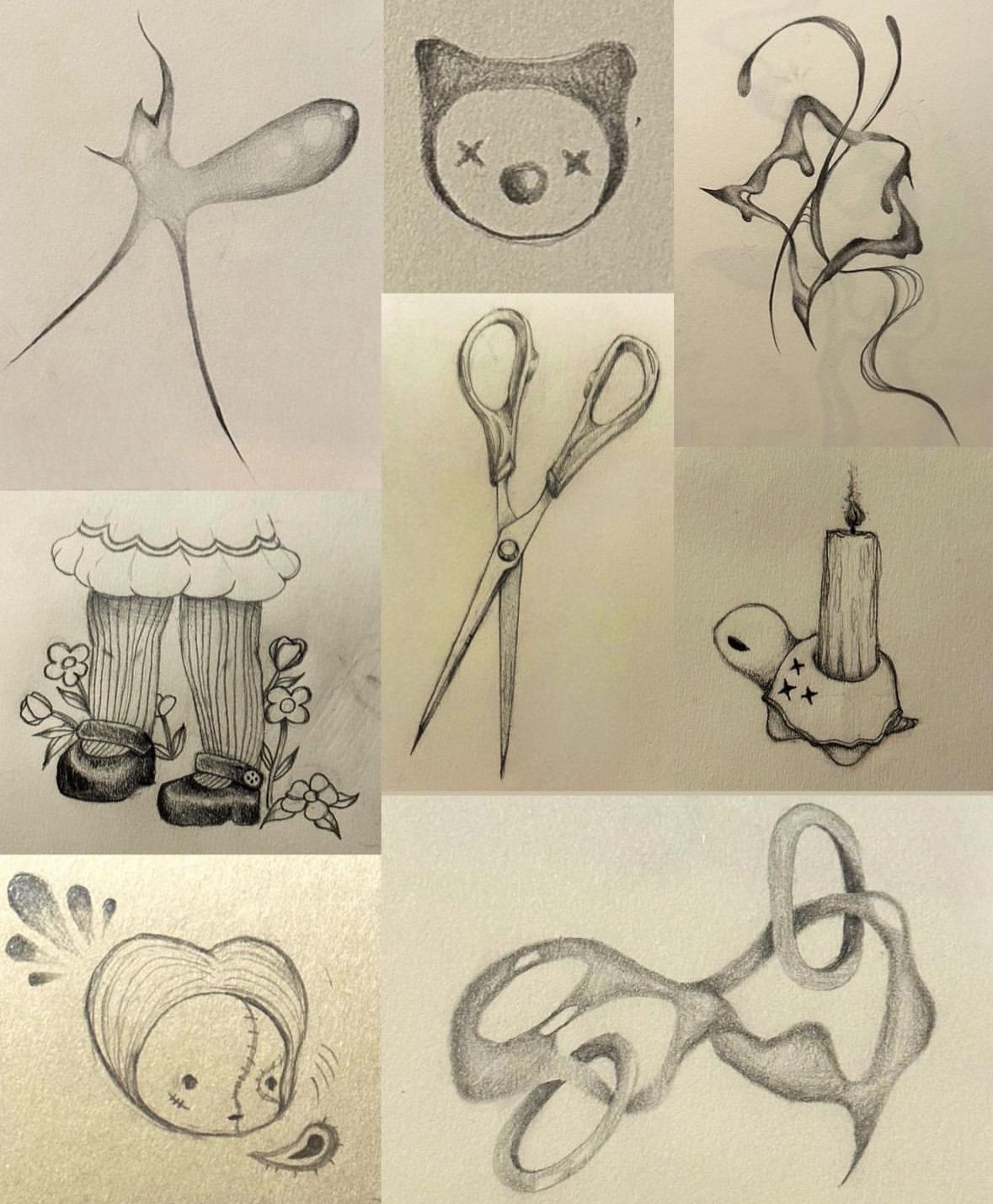 Body Diariez, Amerie Cezanne; Flash Sheet 5