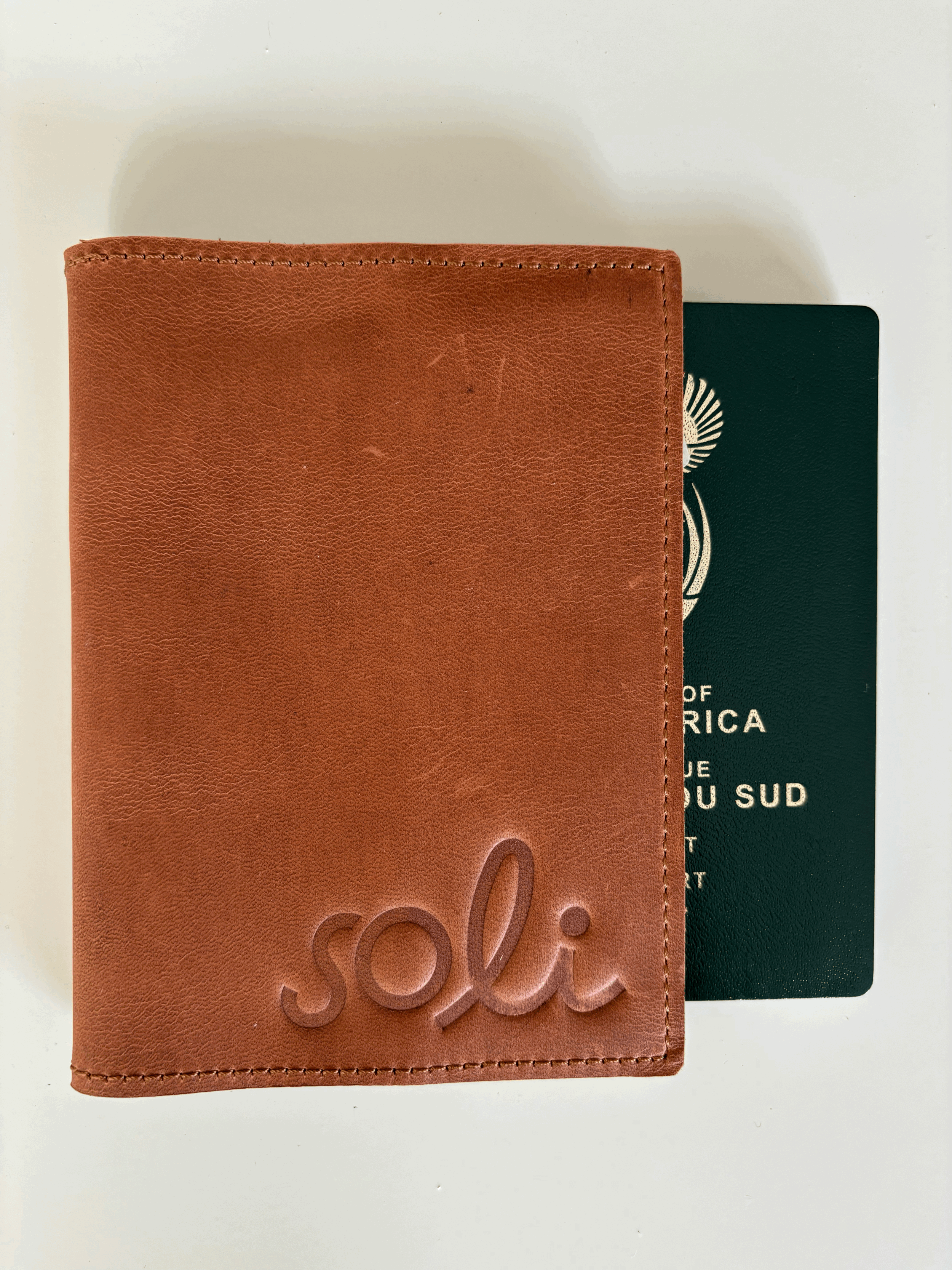 Leather Passport Holder