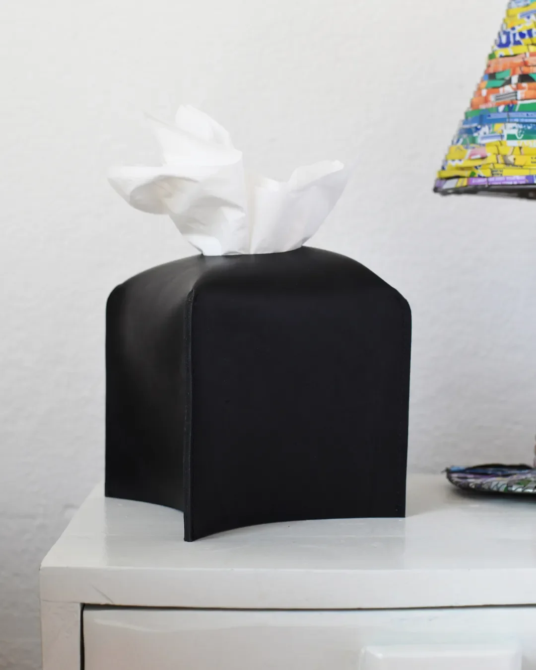 Leather Tissue Box