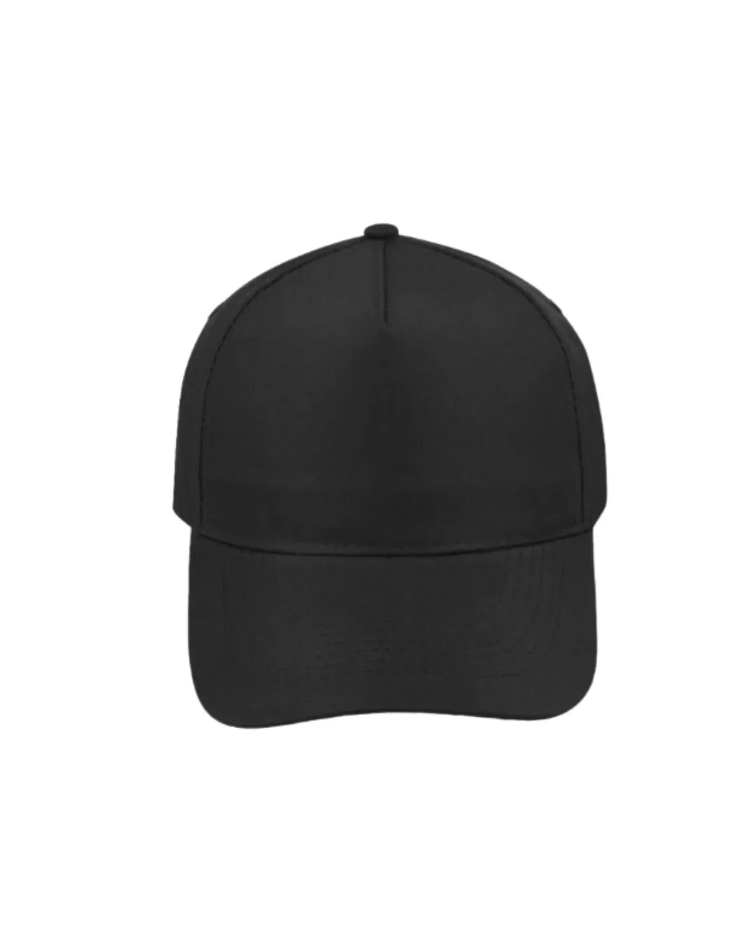 Classic black promotional cap, offering a premium and versatile canvas for custom embroidered corporate gifts and branded event merchandise by Soli.