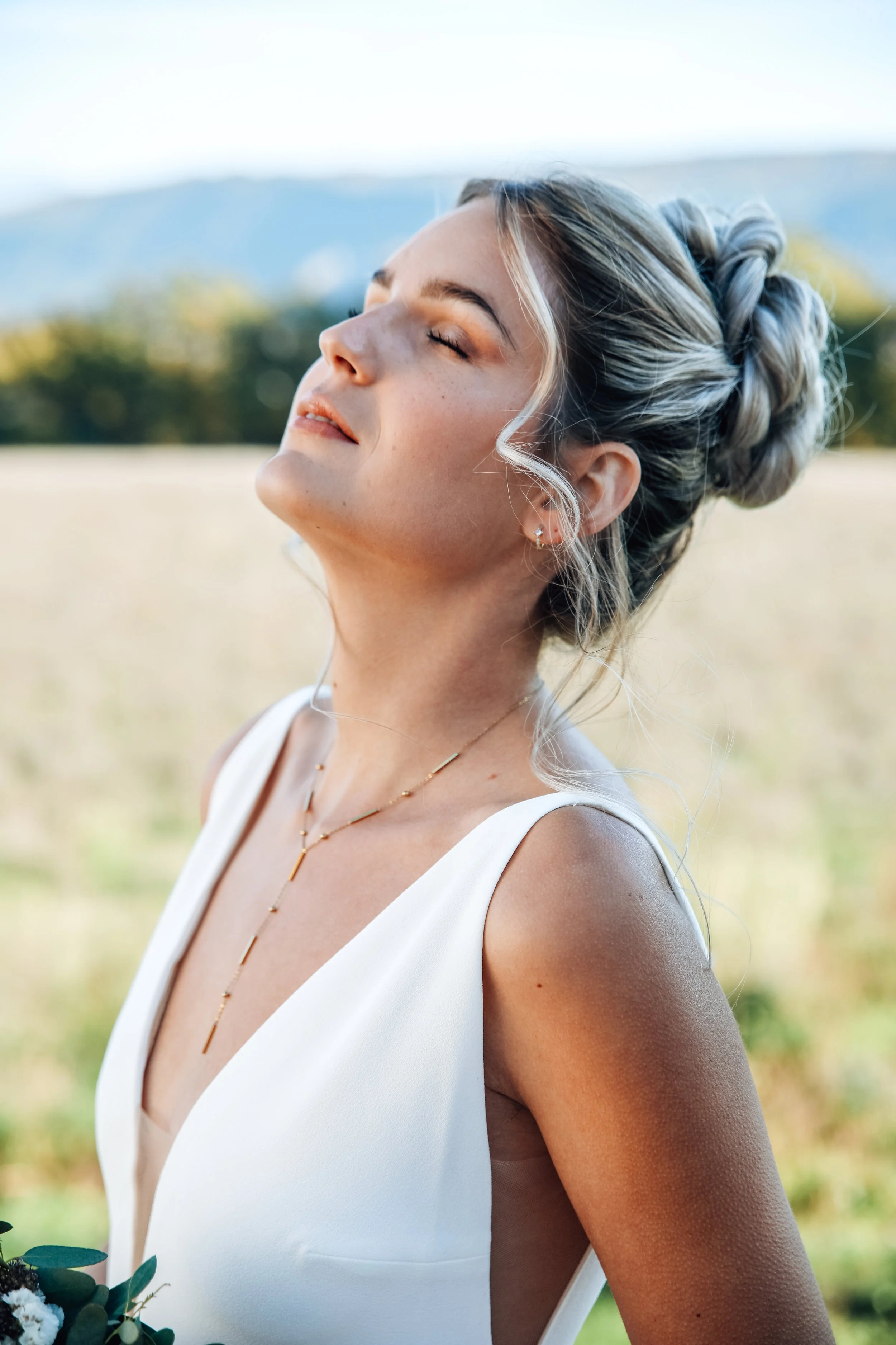 Autumn Wedding Makeup in Provence